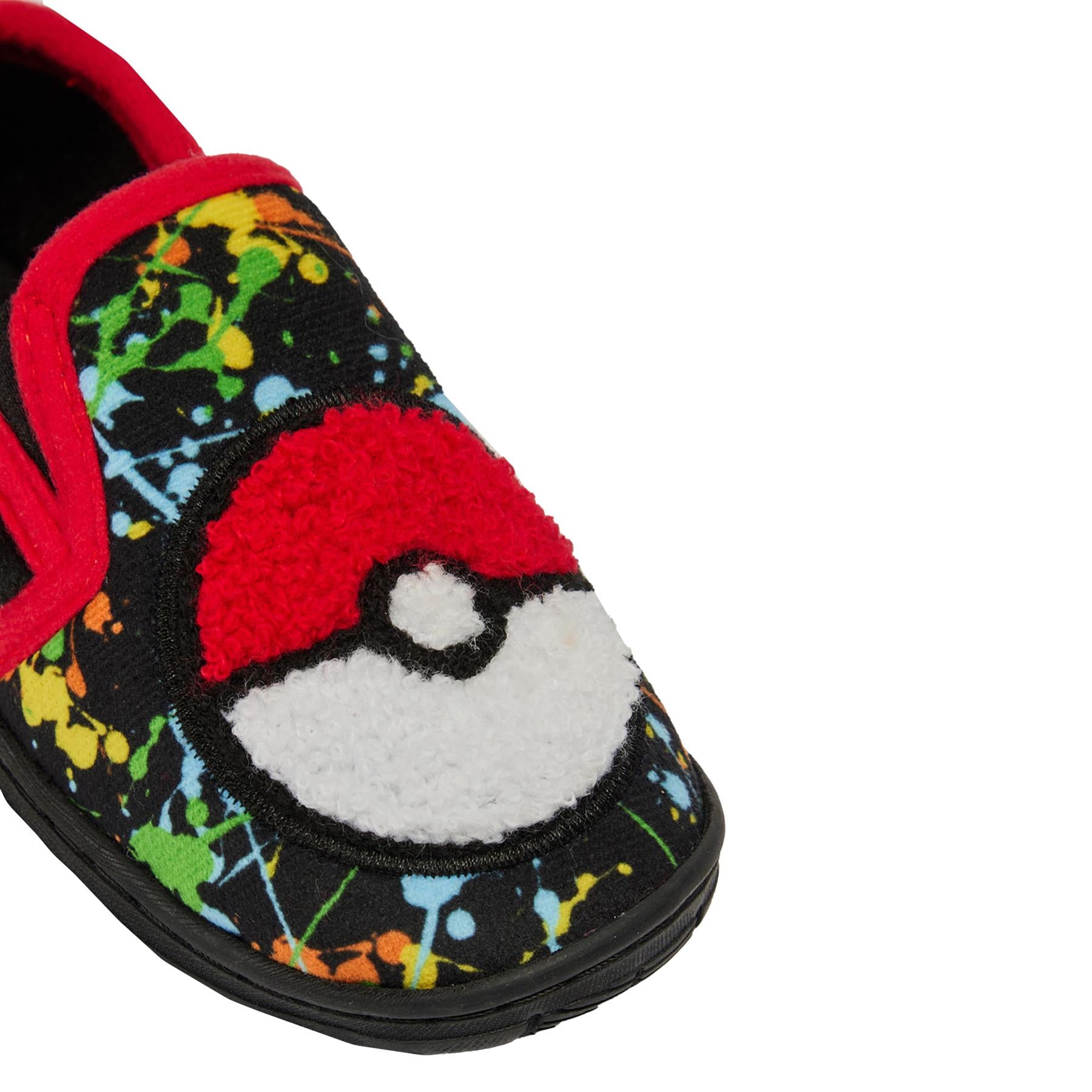 Kids Boys Slippers Pokemon Officially Licensed Pokeball Slippers Cozy Shoes