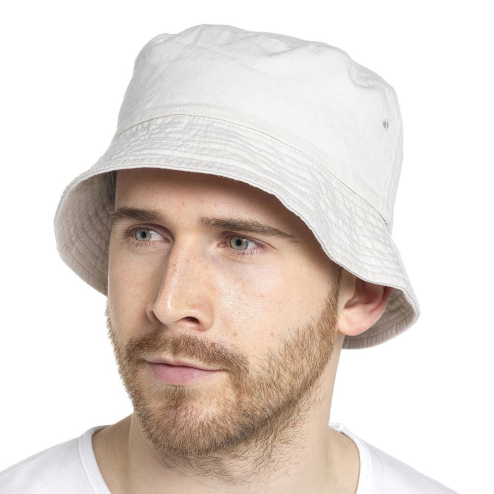 Mens Bucket Hat Summer Foldable Cotton Sun Hat UV Protection Fisherman Hiking