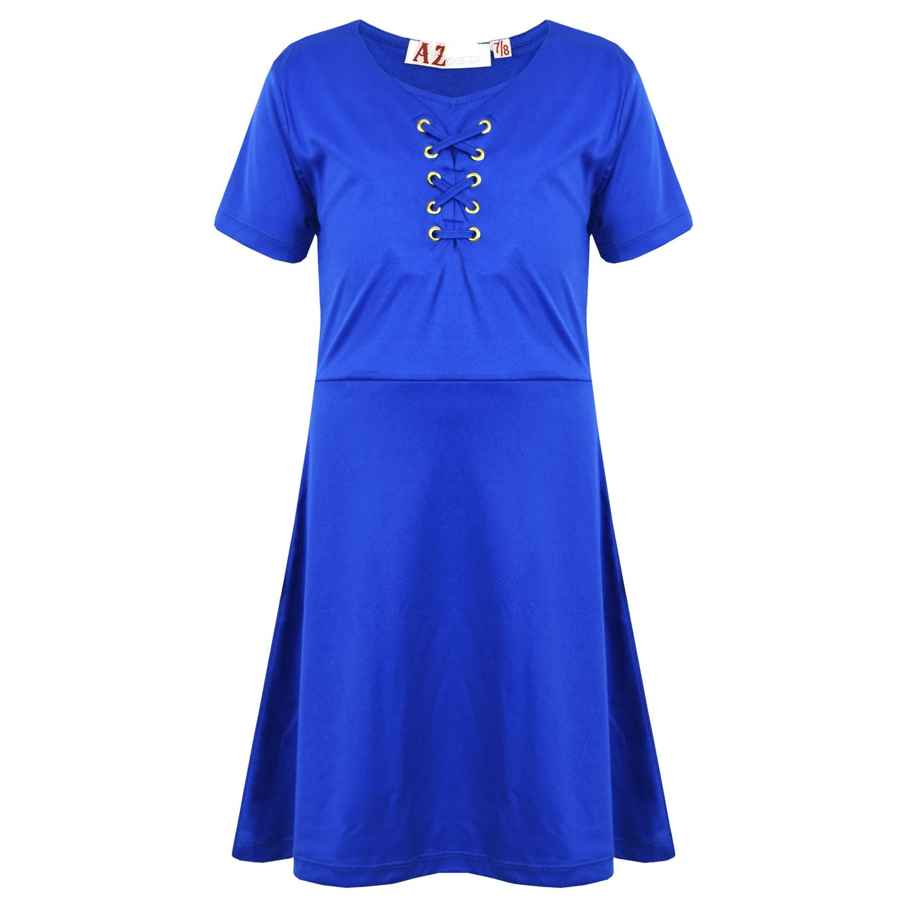 Girls Skater Dress Kids Party Fashion Stylish Laces Dresses New Age 5-13 Years