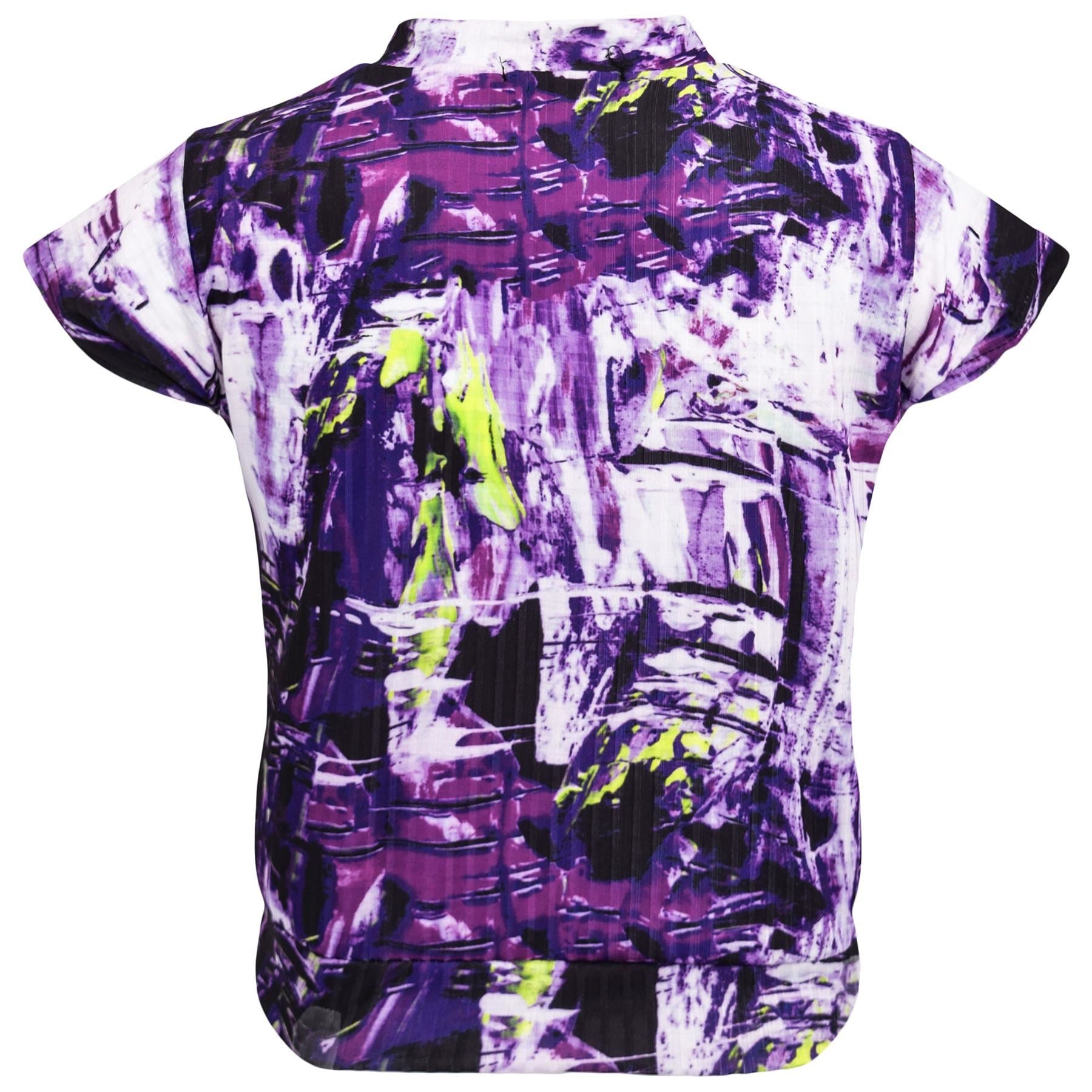 Girls Top Kids Short Sleeves Crop Top Tie Dye Print T Shirt Top & Legging Set