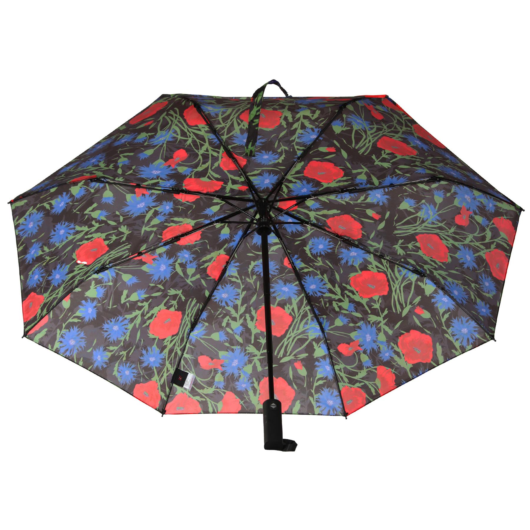 30cm Compact Travel Umbrella Auto Folding Umbrella Weather Protect 107cm Brolly