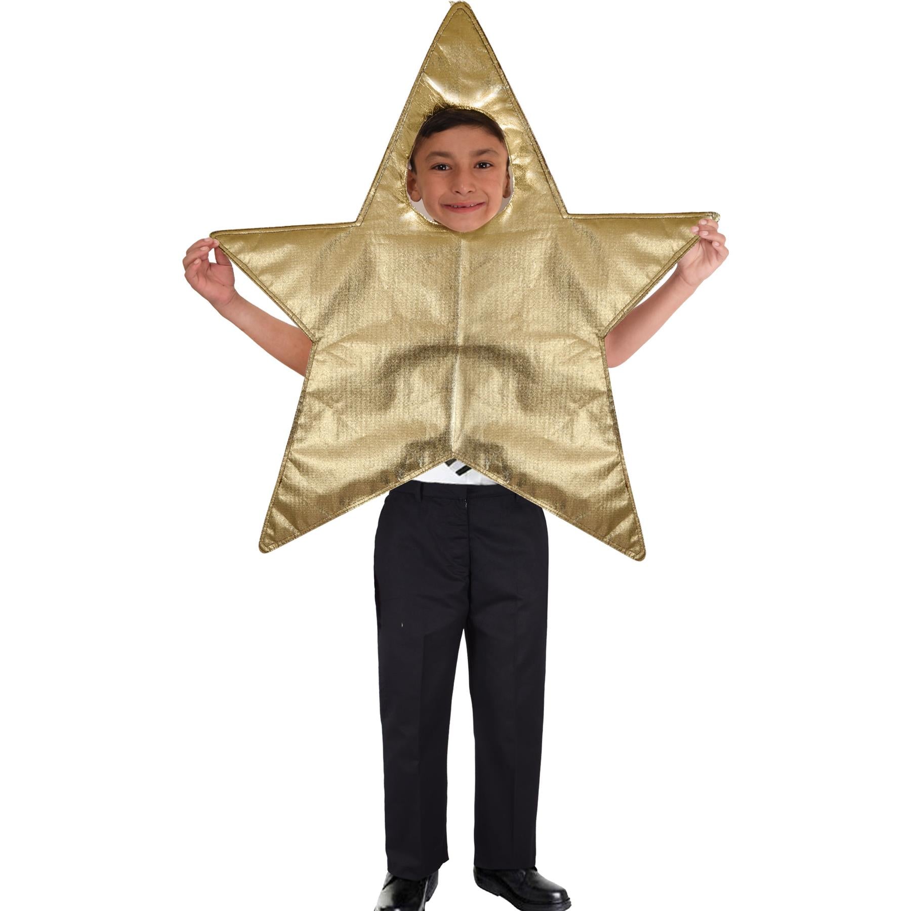 Kids Xmas Nativity Star Costume School Play Fancy Dress Costume Age 3-8 Years