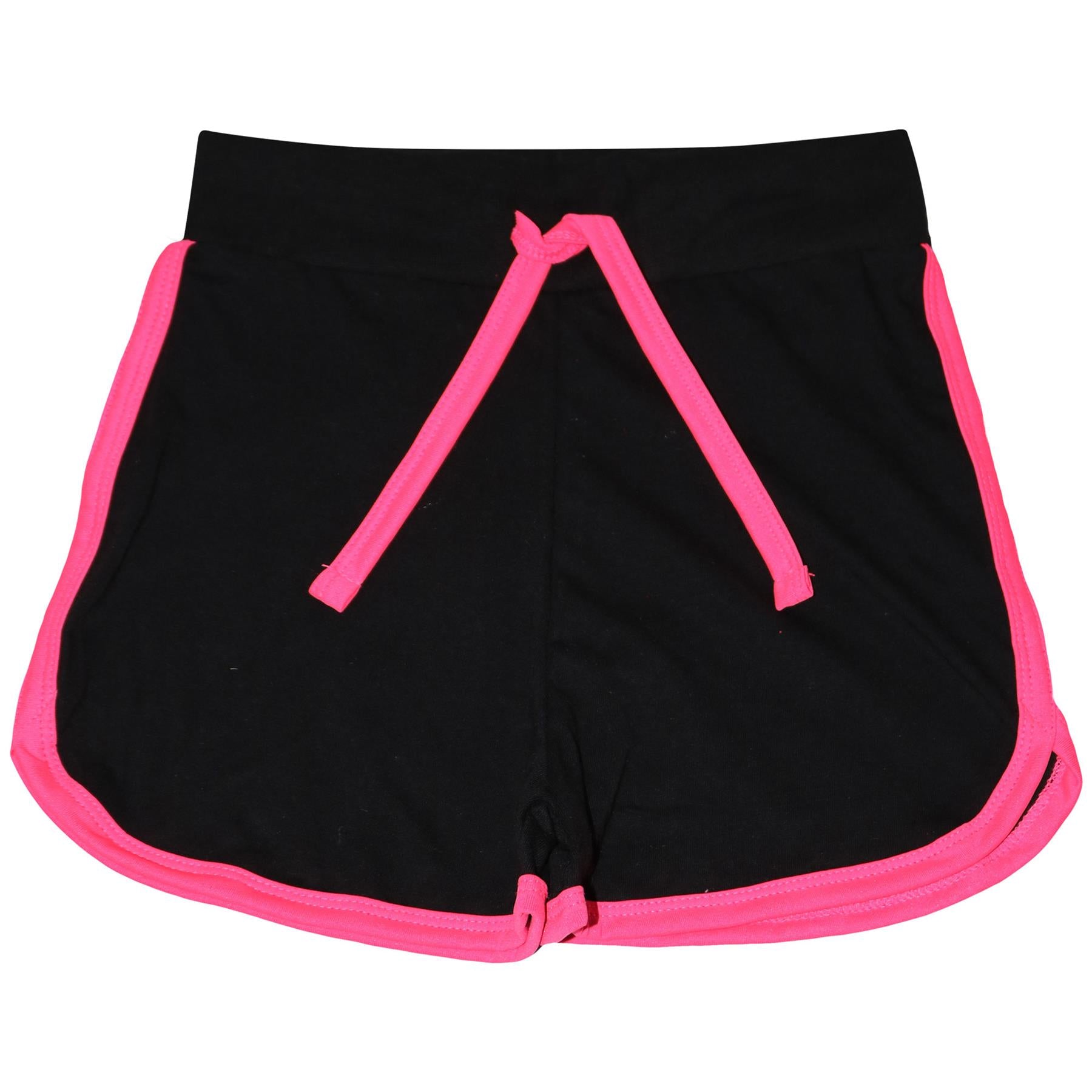 Kids Girls Shorts 100% Cotton Summer Shorts Running Pants