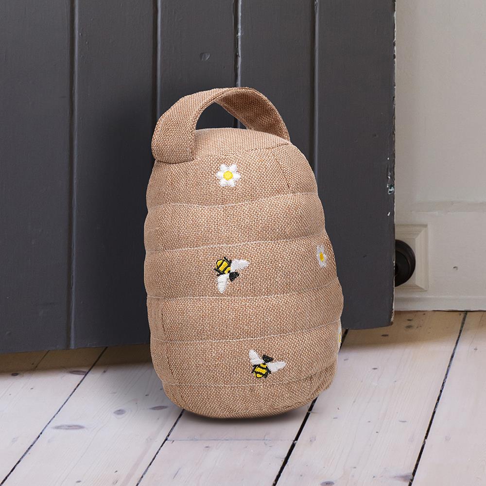 Bee Door Stopper Heavyweight Sand Filling Perfect Home Office Stuffed