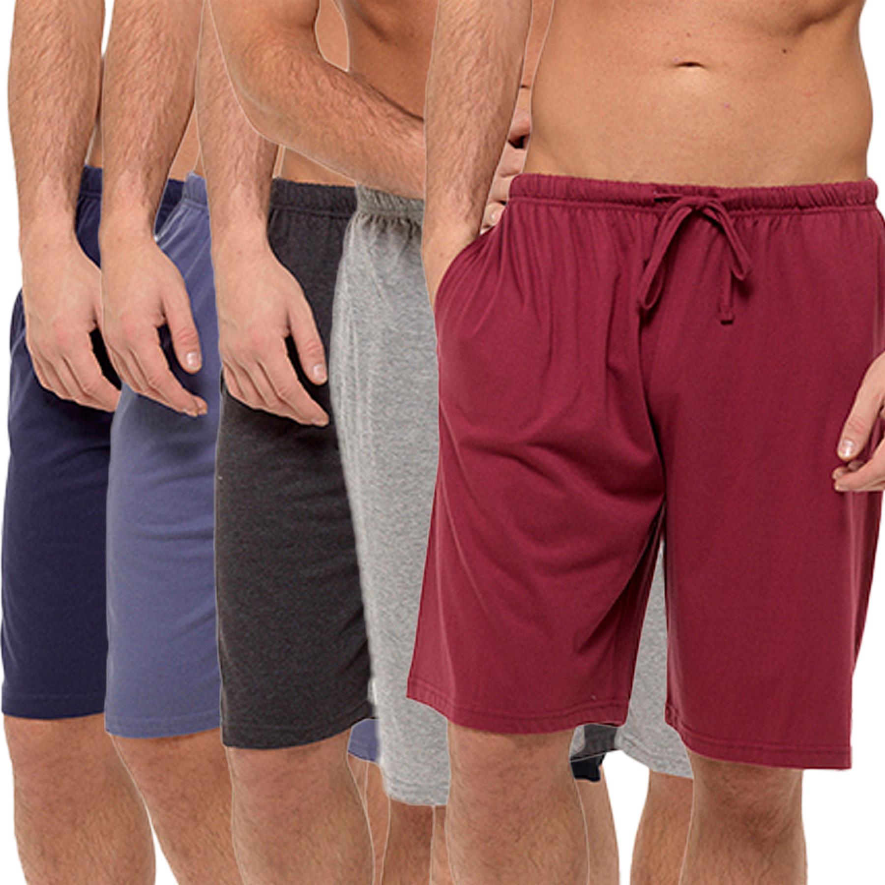 A2Z Mens Shorts Pack Of 2 Knitted Jersey Cotton Mix Beach Summer Casual Short