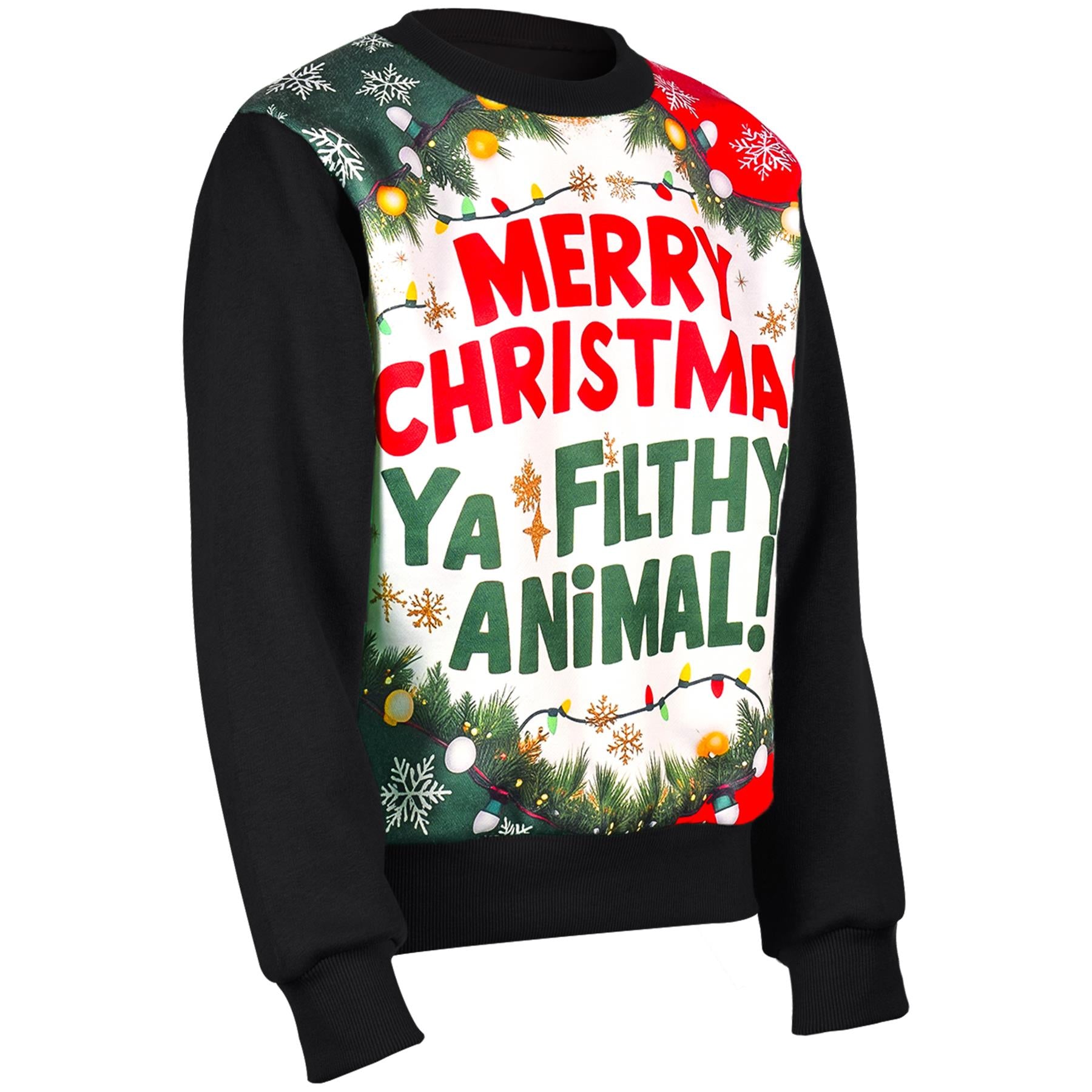 A2Z Mens Women Merry Christmas Ya Filthy Animal Jumper Hoodies Xmas Sweatshirts