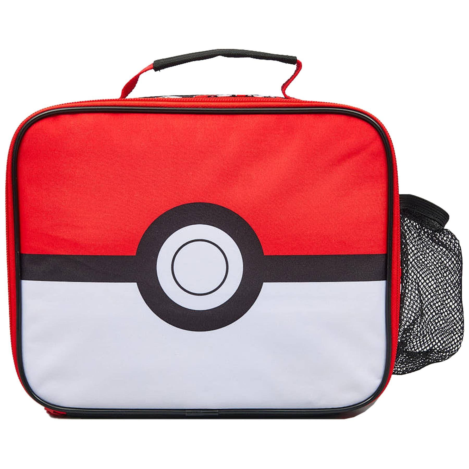 Kids Pokemon Poke Ball Lunch Bag Officially Licensed Food Container Insulated