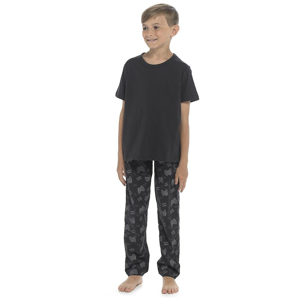 A2Z 4 Kids Boys Short Sleeve Pyjamas Set 2 Piece Comfortable Sleepwear Set