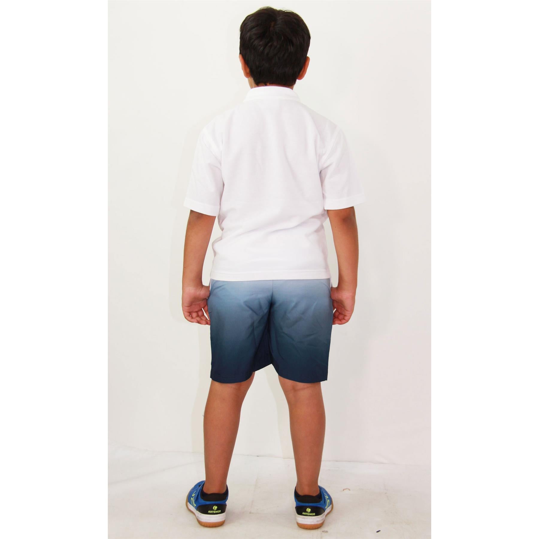 Kids Boys Gradient Colour Shorts Two Tone Fade New Summer Fashion Age 5-13 Years