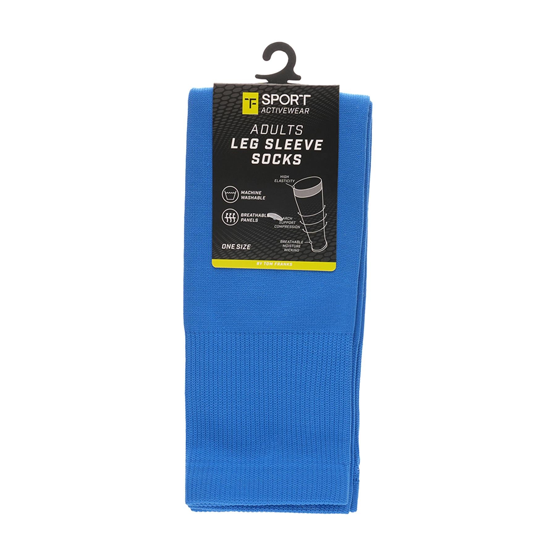 A2Z Mens Pack of 3 Football Sock Sleeve 50cm Sports Training Grip Socks Sleeves