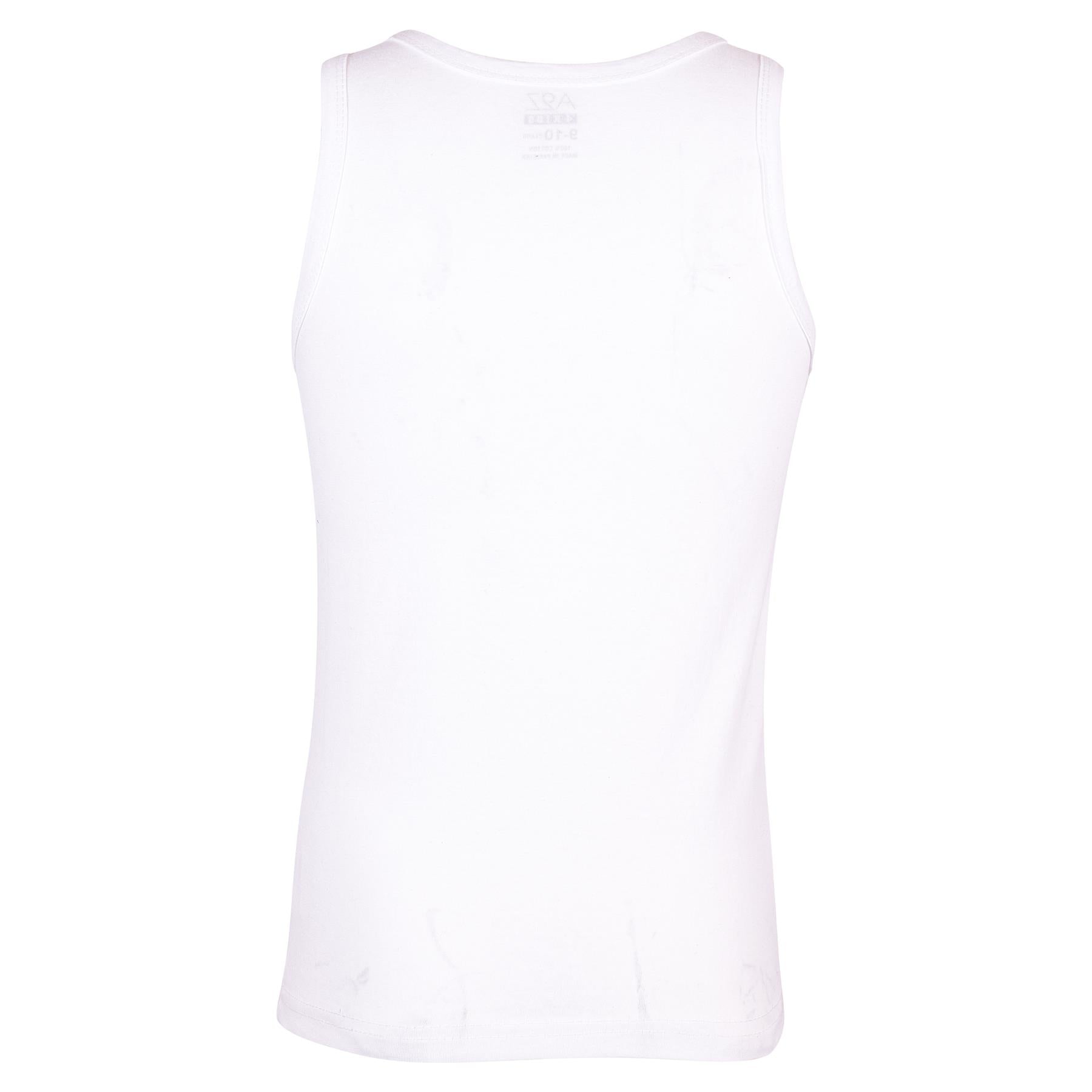 Kids Boys 5 Pack Vest Top 100% Cotton Fashion Underwear Sleeveless Summer Vest