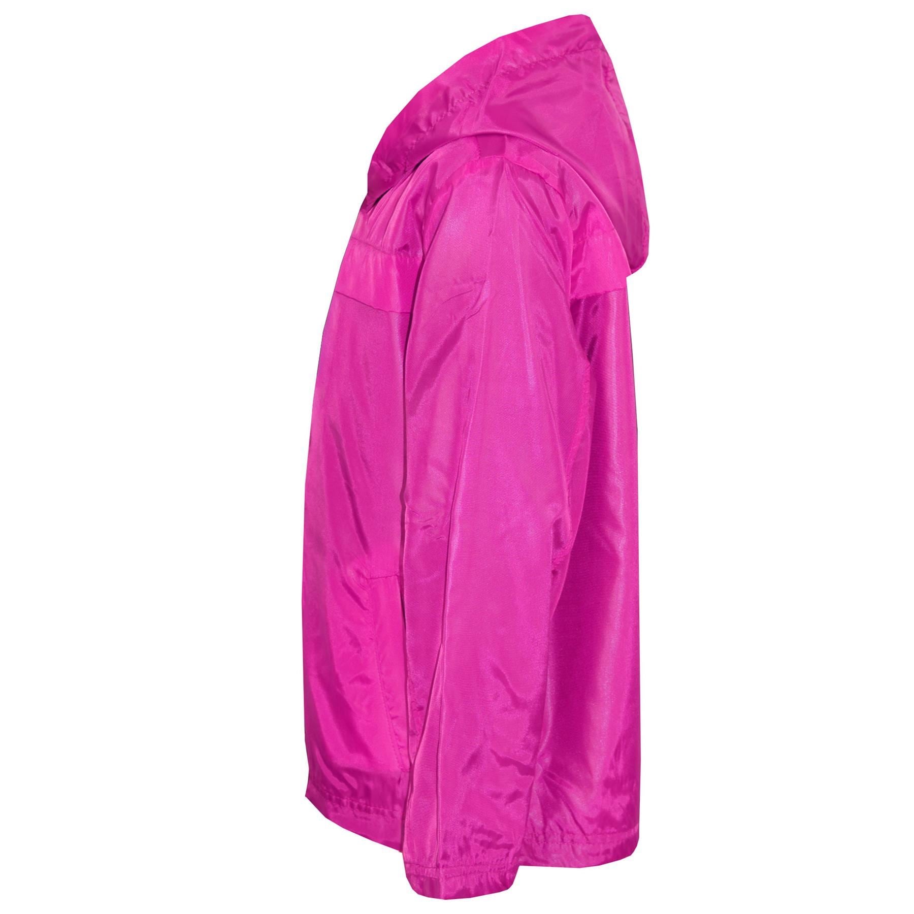 Girls Boys Raincoats Jackets Kids Waterproof Hooded Cagoule Age 5-13 Years