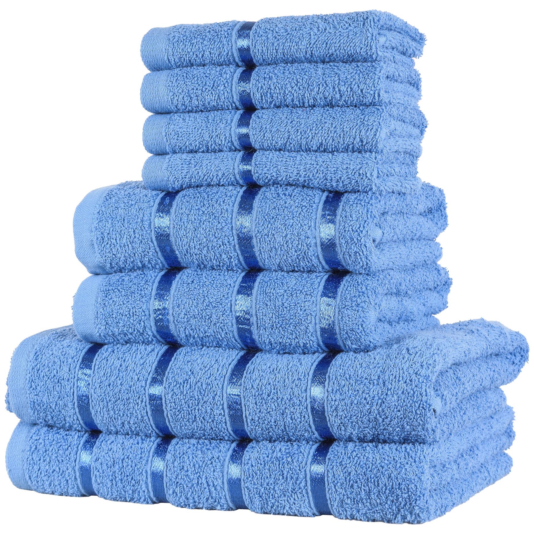 8 Piece Soft & Absorbent Towel Bale Set