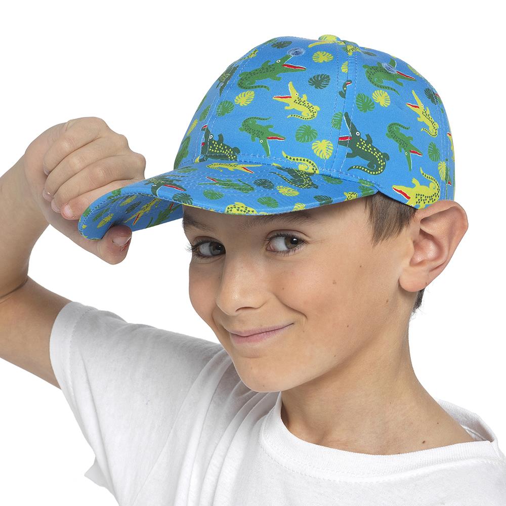 A2Z 4 Kids Hats Crocodile Gaming Heart Dino Jungle Animal Summer Baseball Cap