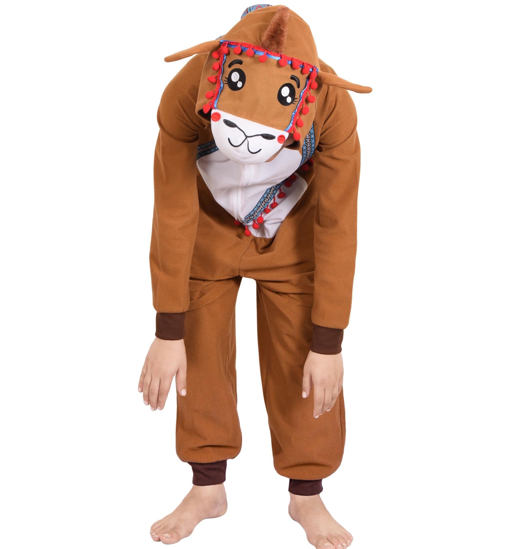 Kids Girl Boys Xmas Nativity Camel Costume School Play Camel Fancy Dress Costume