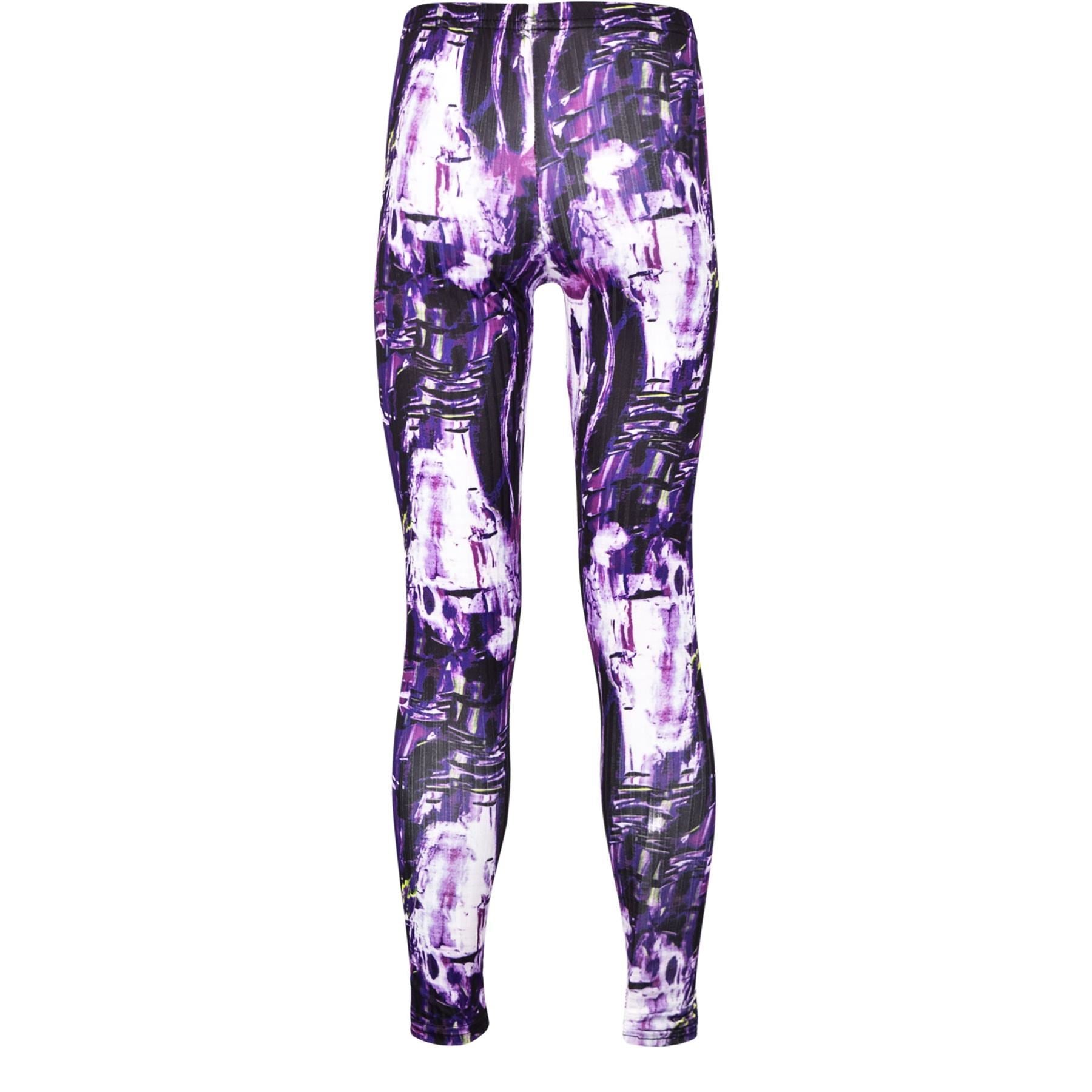 Kids Girls Legging Tie Dye Printed Summer Trendy Fashion Stretchy Dance Bottoms