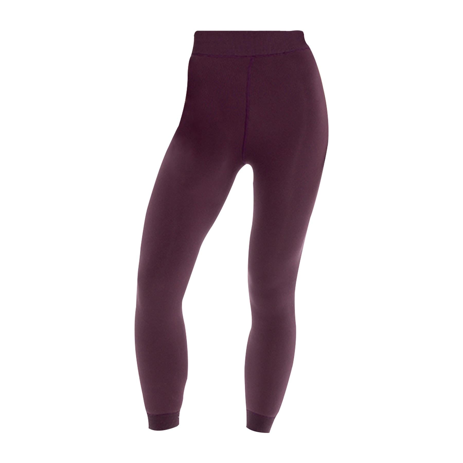 Ladies Velvet Plush Thermal Legging Soft Stretchy Everyday High Waist Leggings