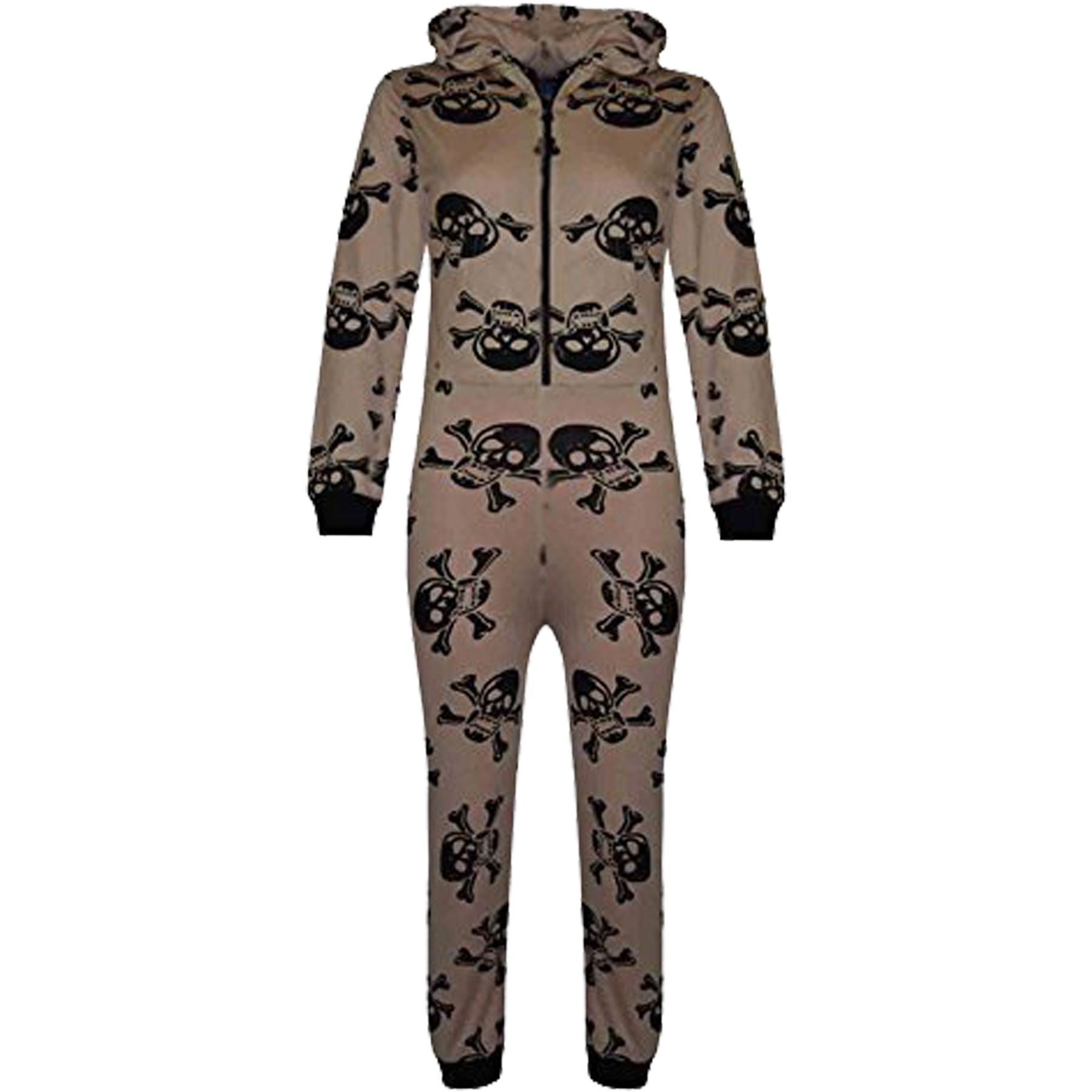 Kids Girls Boys One Piece Halloween Print Onesie