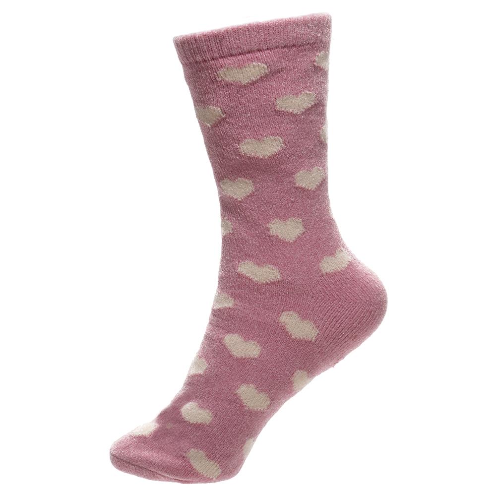 A2Z Ladies 2 Pack Novelty Chenille Cosy Socks Soft Brushed Warm Winter Socks