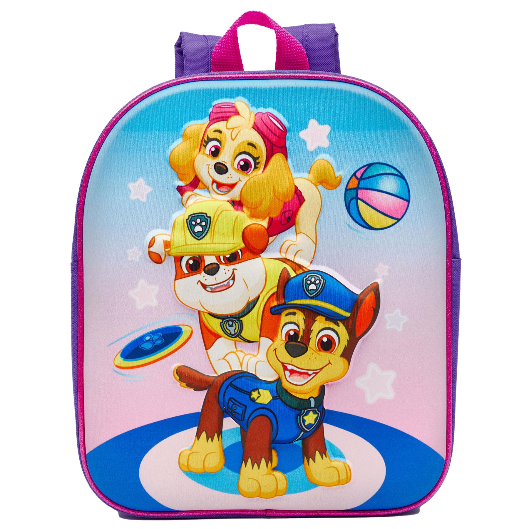 Officially Licensed Paw Patrol Playtime Fun Eva Character School Travel Backpack