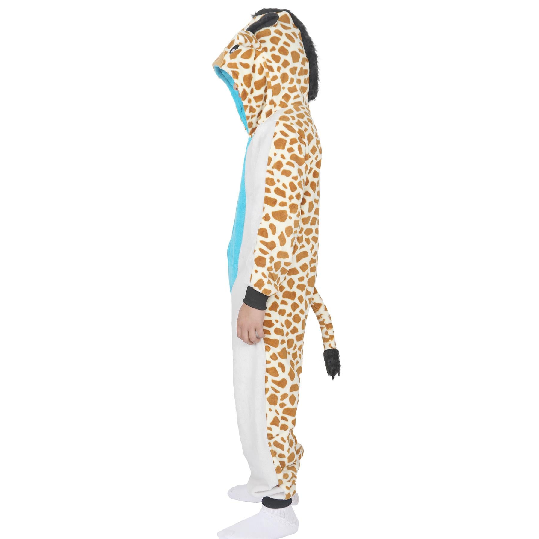 Kids 2Tone Giraffe A2Z Onesie One Piece Unisex Giraffe Nativity Cosplay Jumpsuit