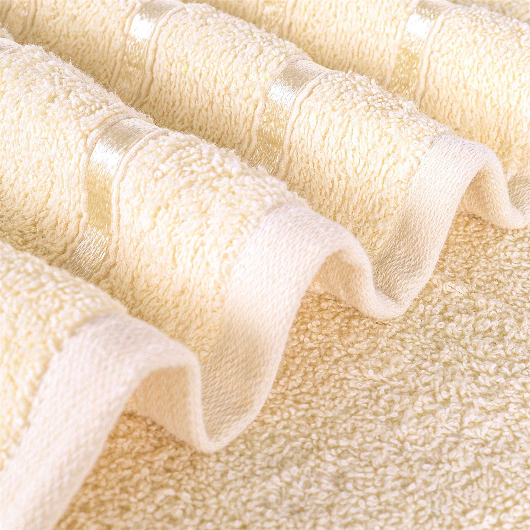 Luxurious 10 Piece Towel Bale Set 2x Bath Towels 4x Hand Towels 4x Face Towels