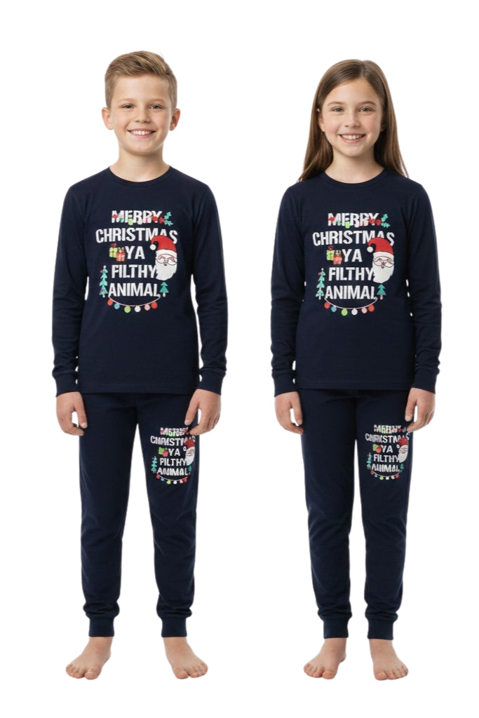 A2Z 4 Kids Girls Boys Christmas Pyjamas Children PJS 2 Piece Festive Set