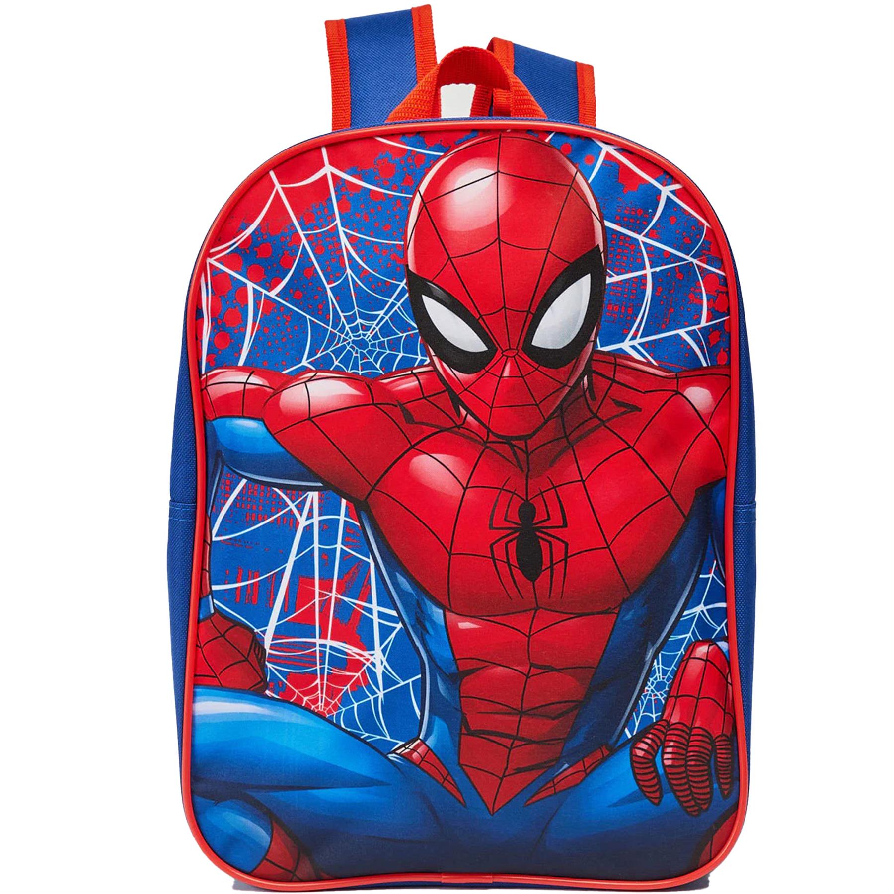 Kids Spiderman Backpack Officially Licensed Back To School Nursery Rucksack Bag