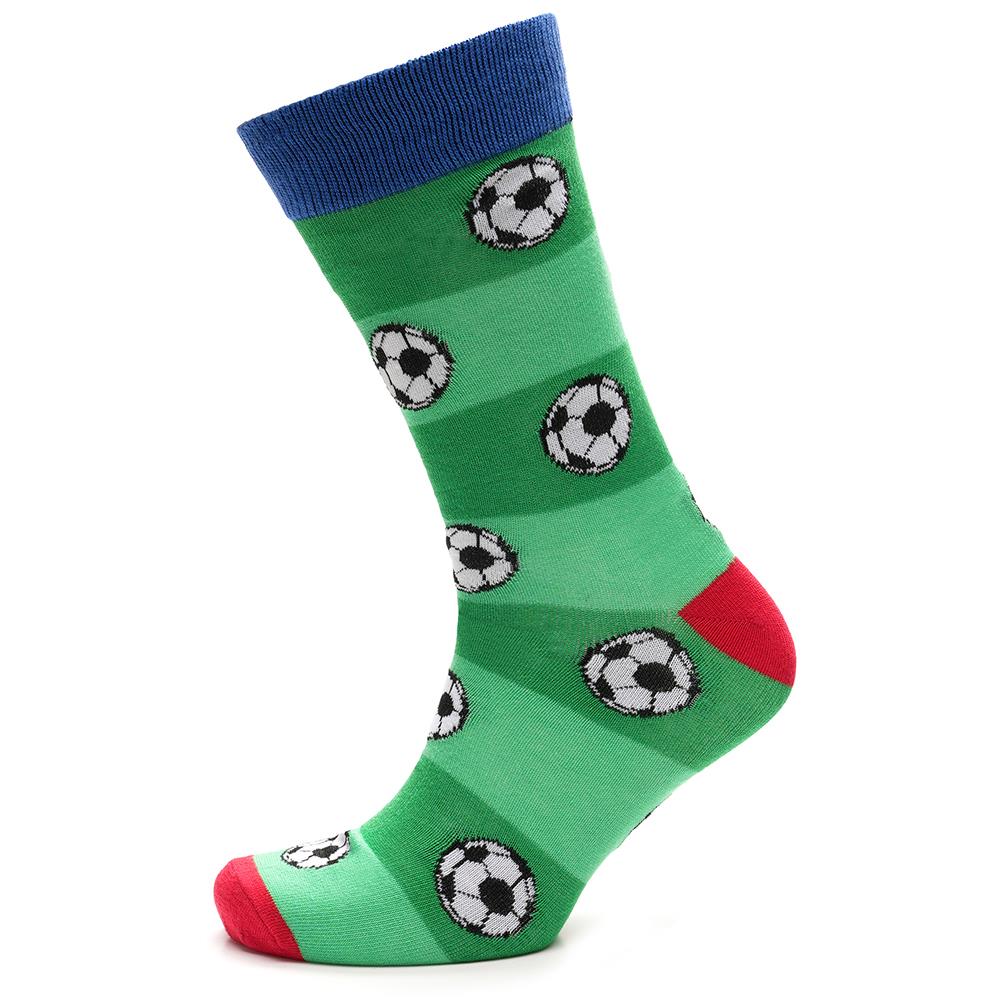 Mens 3 Pack Heel & Toe Design and Novelty Striped Spotty Football & Car Print