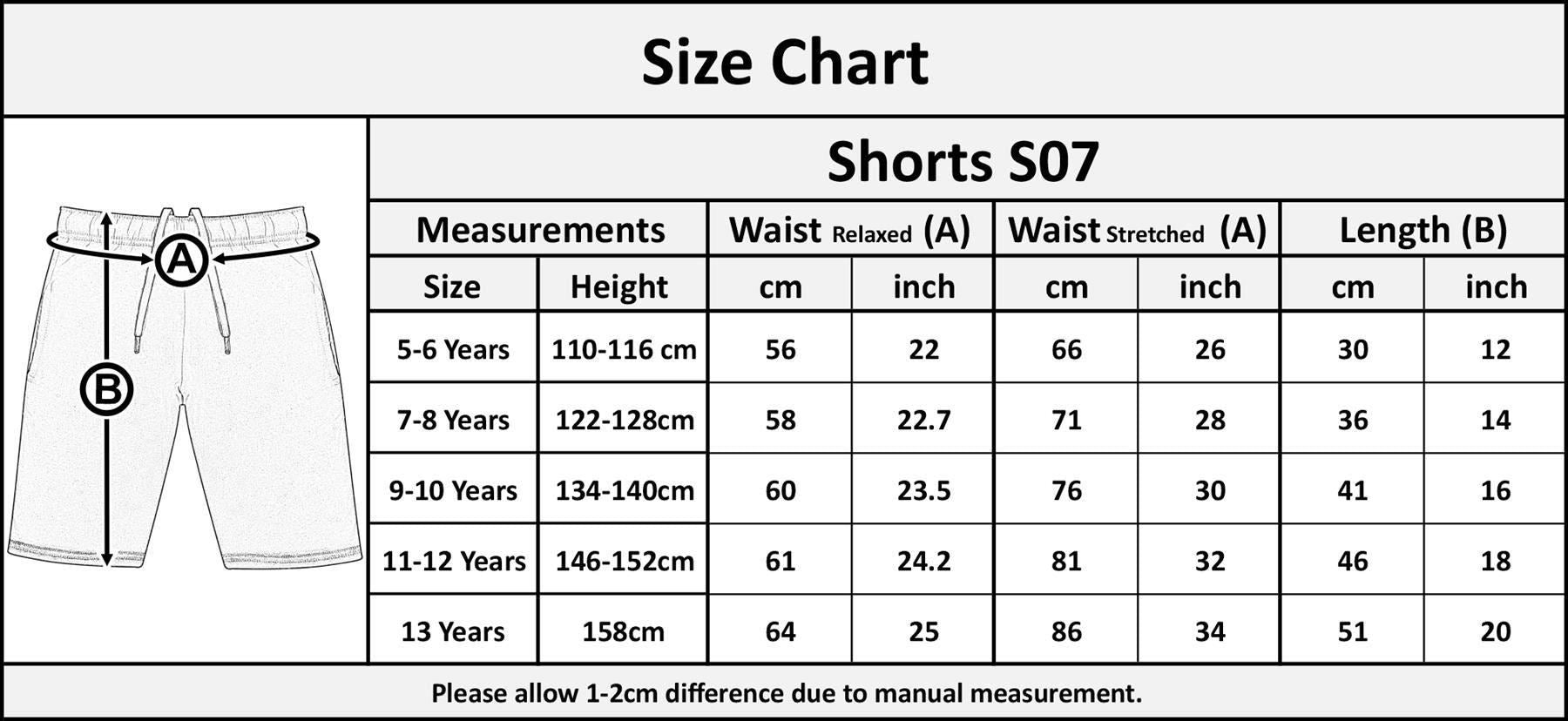 Kids Boys 100% Cotton Shorts Casual Chino Shorts Knee Length Summer Lightweight