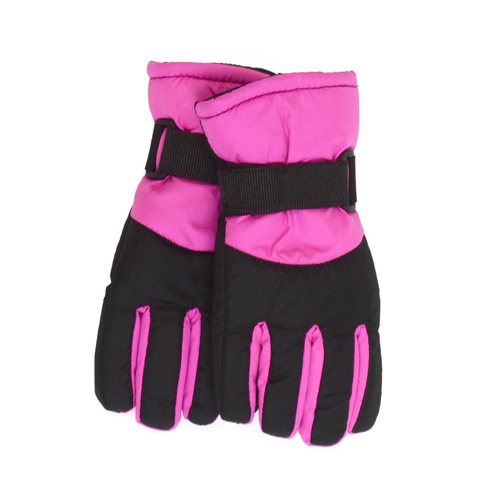 Girls Ski Snowboarding Gloves Kids Windproof Winter Warm Active Mittens 6-13 Yrs