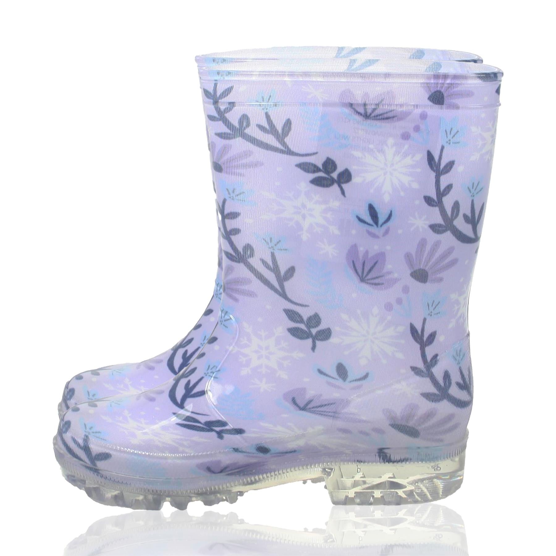 Kids Girls Frozen PVC Wellies Rain Boot Anti-Skid Snow Boot Officially Licensed