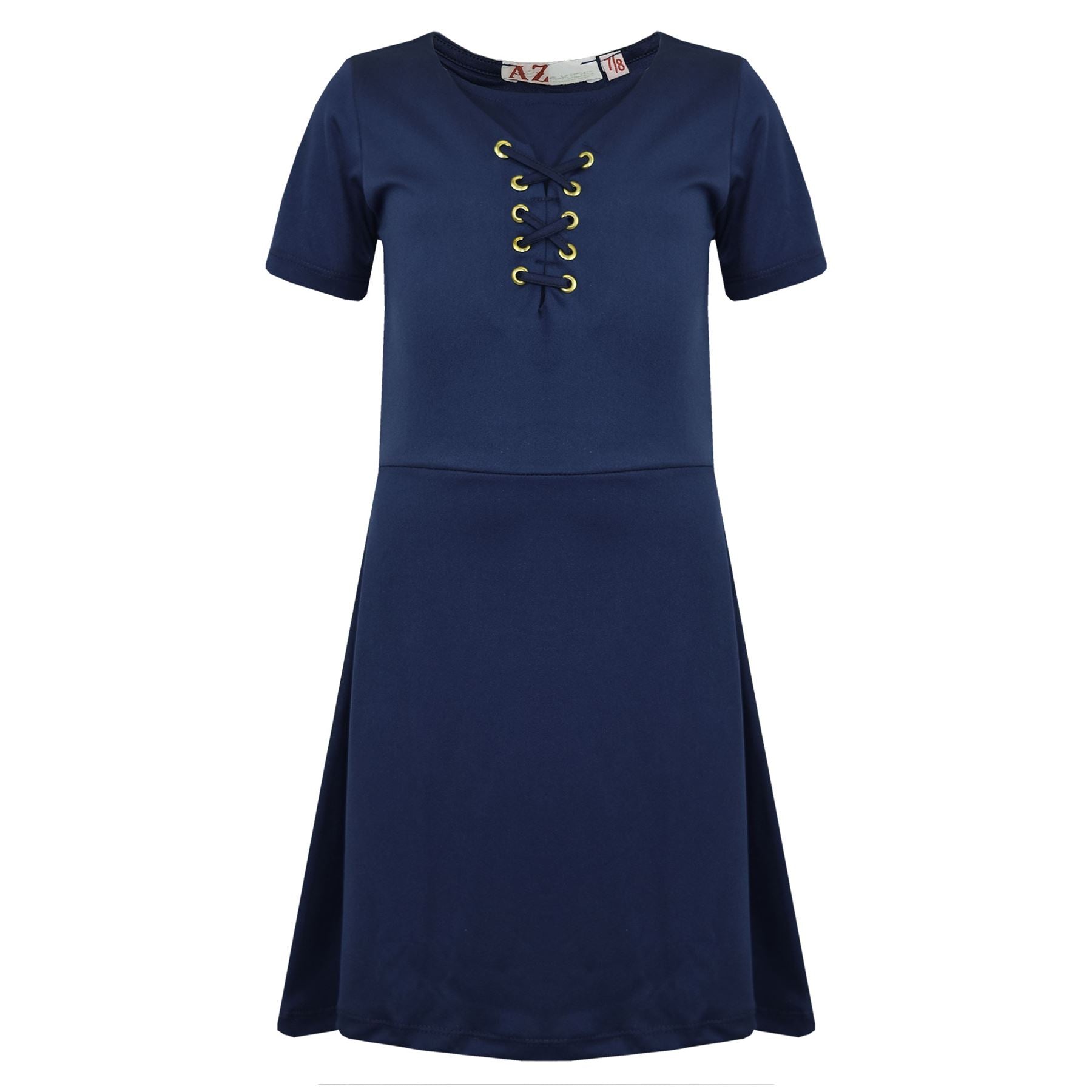 Girls Skater Dress Kids Party Fashion Stylish Laces Dresses New Age 5-13 Years