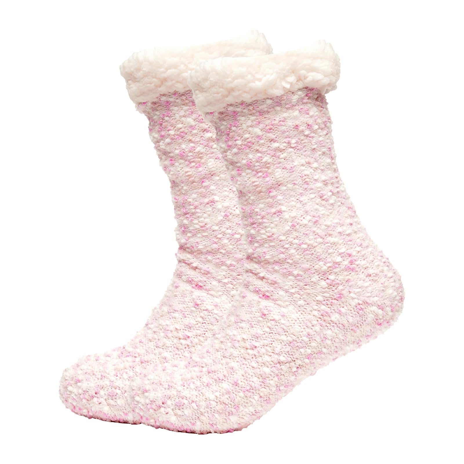 A2Z Ladies Socks Fairisle Slipper Durable Comfortable Winter Warm Cozy Socks