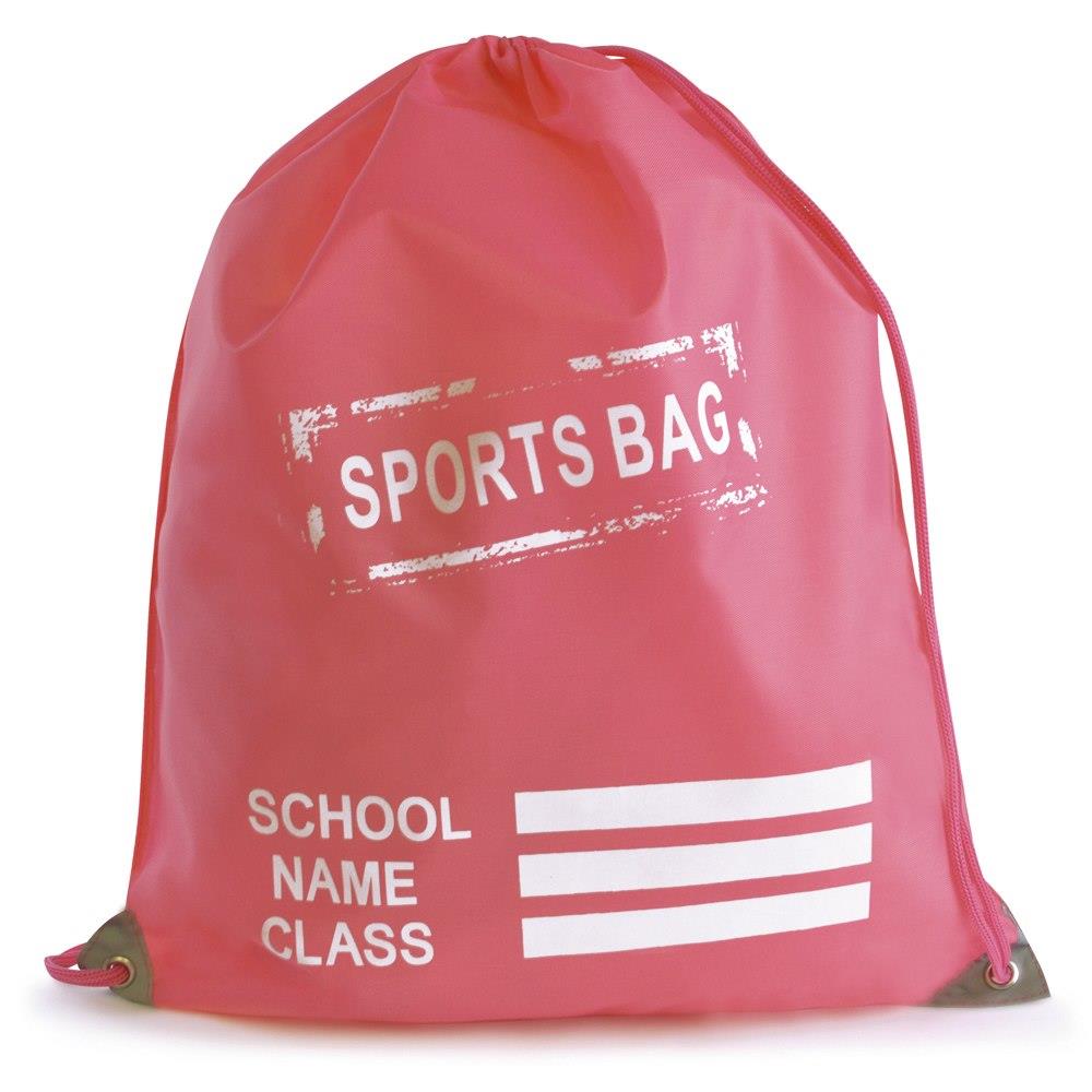 A2Z 4 Kids Girls Boys Sports School Bag Swimming Beach Bags Pump Rucksack PE Kit