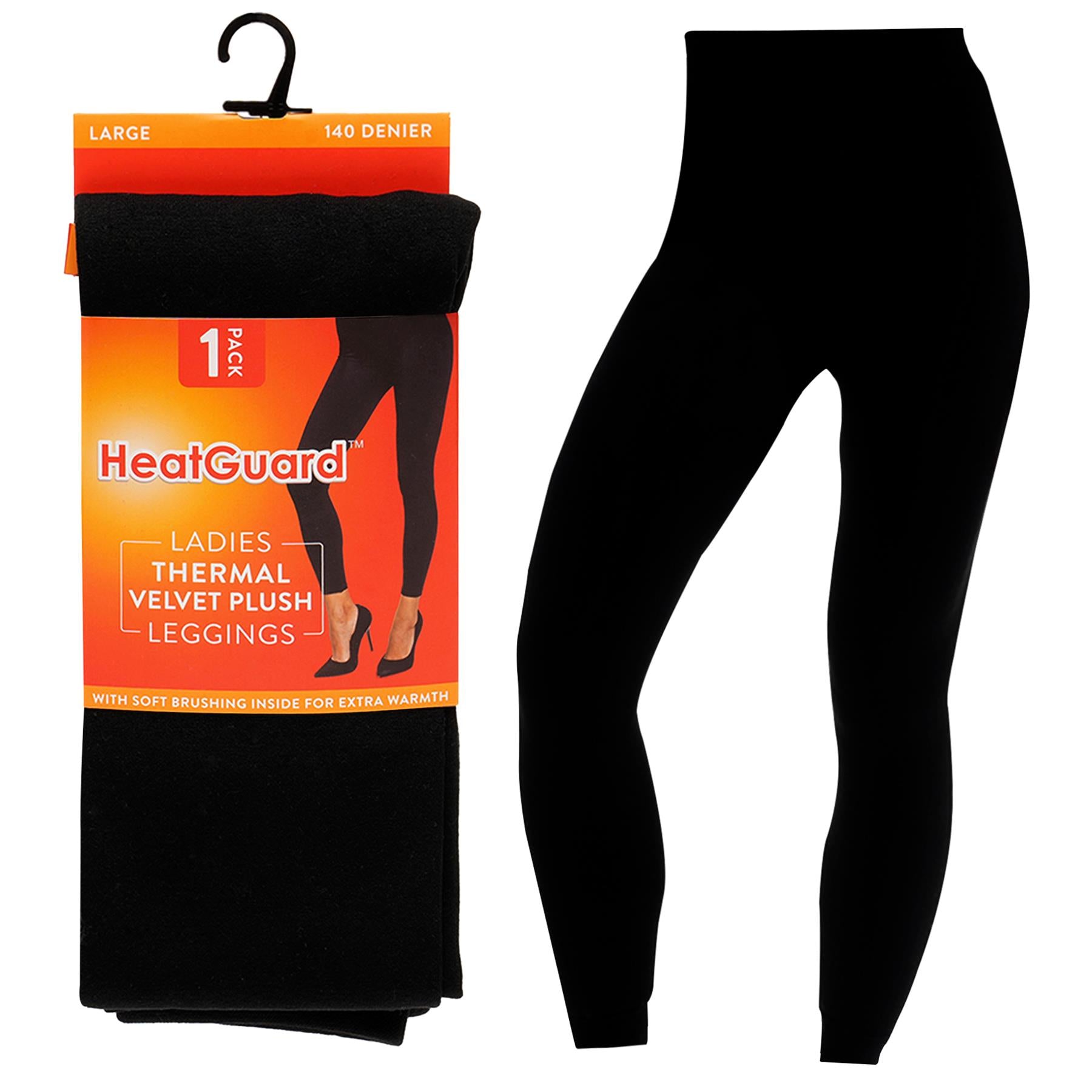 Ladies Velvet Plush Thermal Legging Soft Stretchy Everyday High Waist Leggings