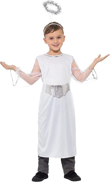 NEW Angel Nativity Dress, Belt and Halo Girls Christmas Fancy Dress Costume