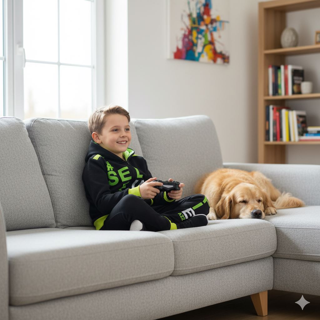 A2Z 4 Kids Girls Boys #SELFIE Tracksuit Hoodie & Joggers Outfit Set Top Bottom