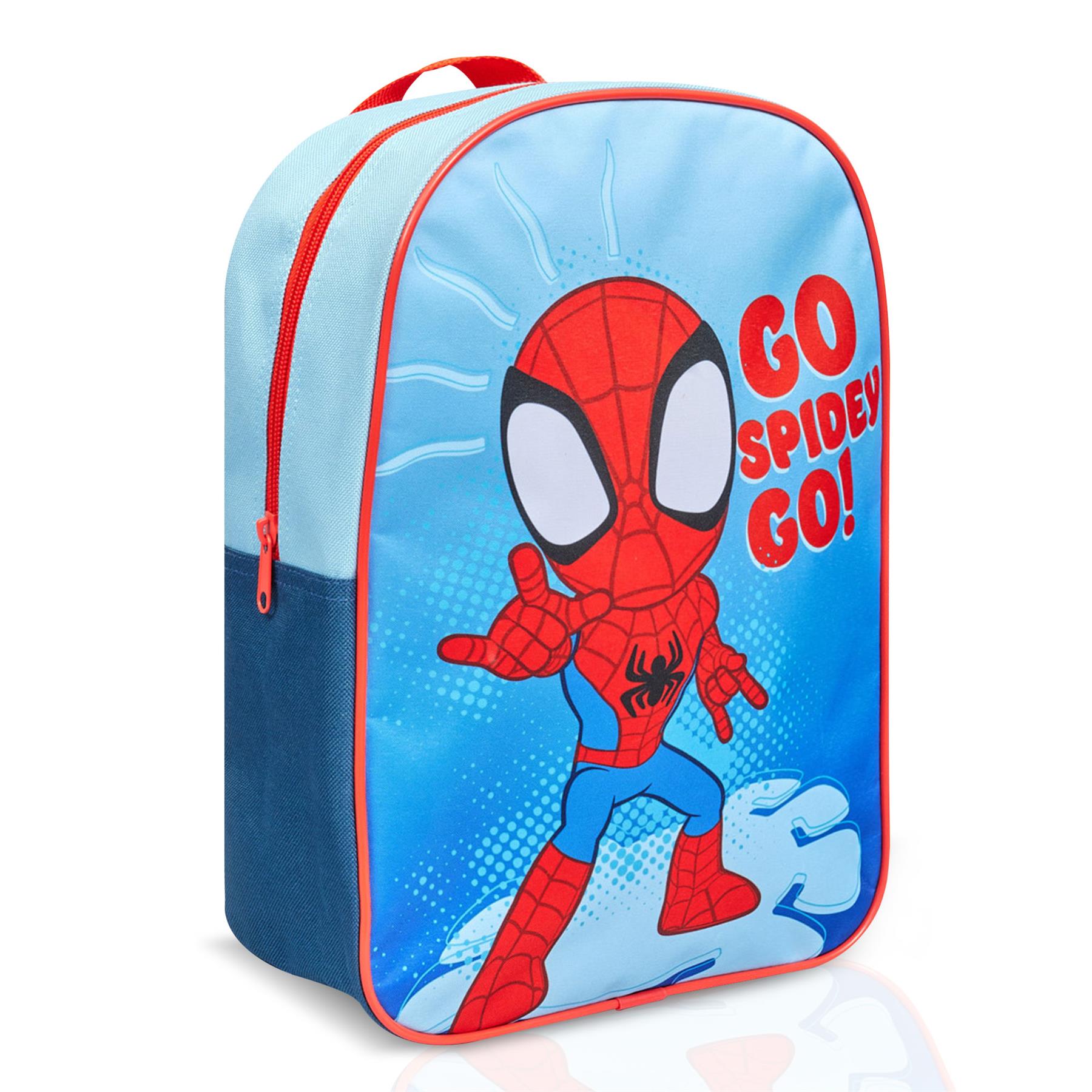 Kids Boys Spiderman Spidey Friends Ghost-Spider Officially Licensed PE Backpacks