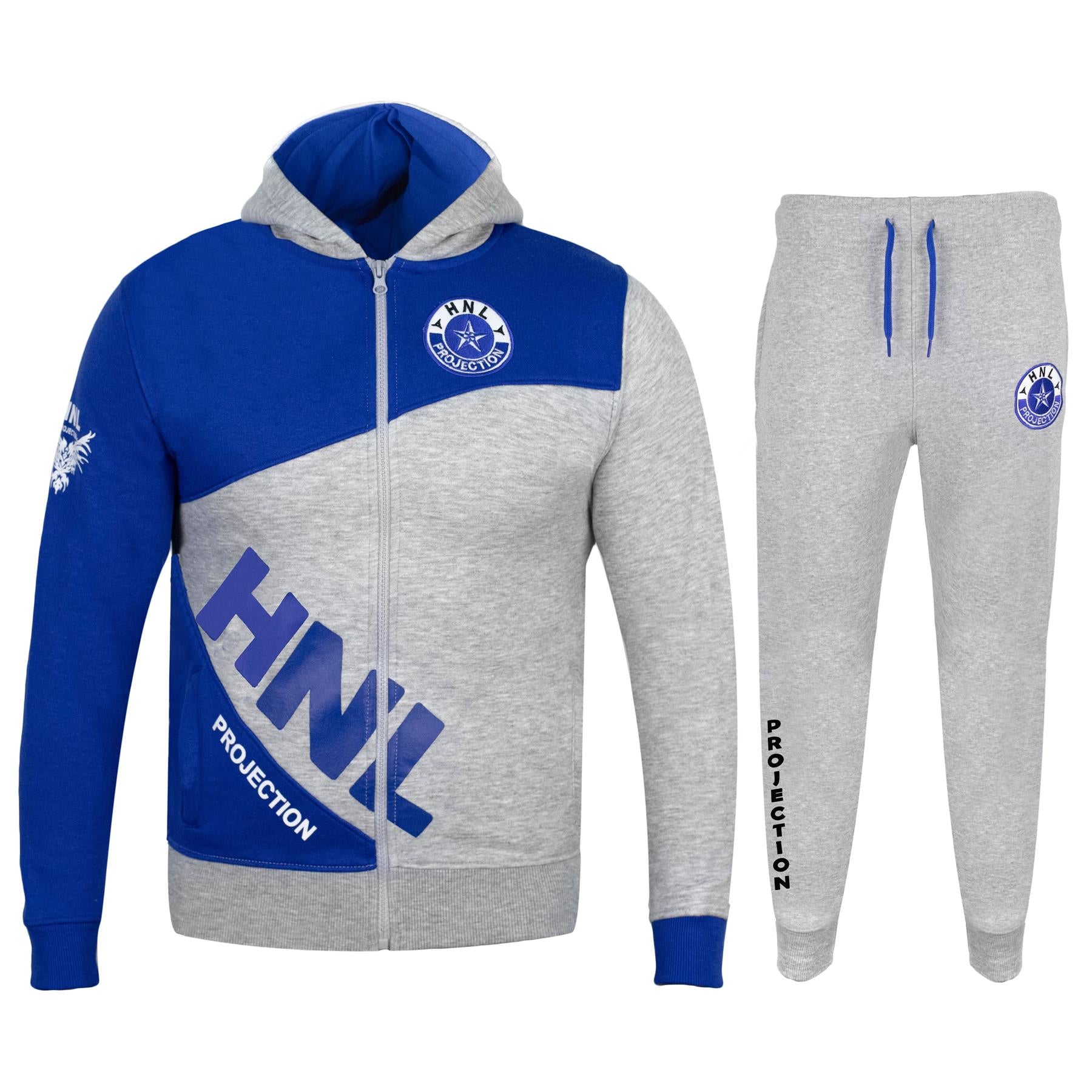 Kids Boys Girls HNL Tracksuit Hoodie With Bottom Joggers Jogging Suit