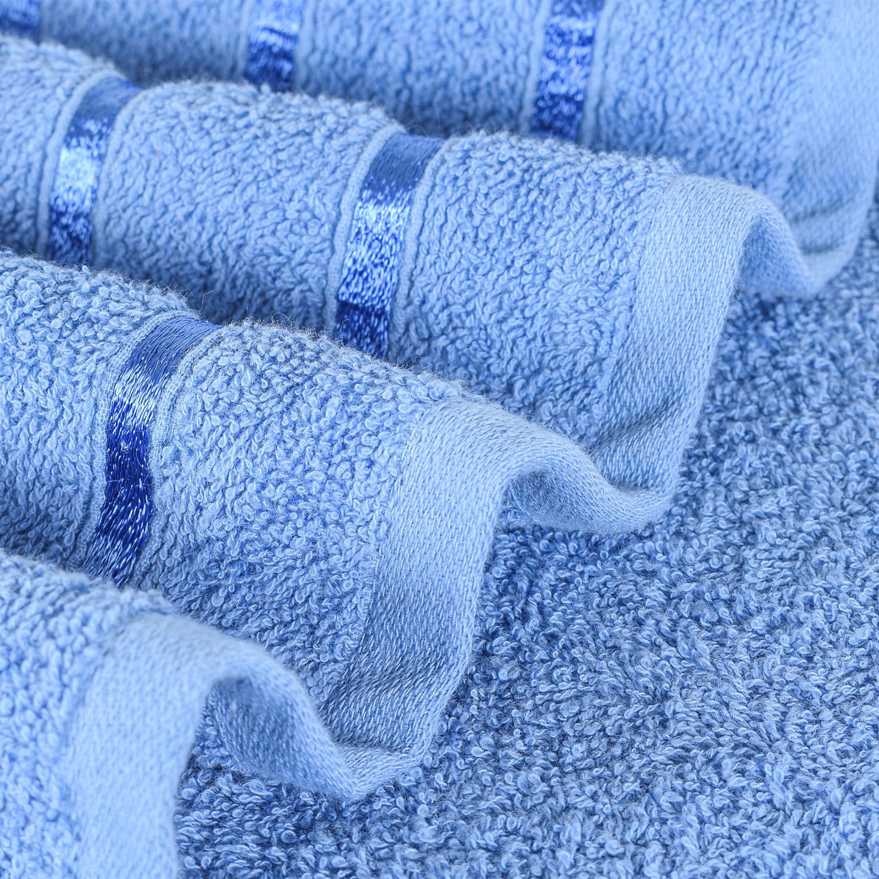 Luxurious 10 Piece Towel Bale Set 100% Cotton Super Soft Absorbent 500 GSM