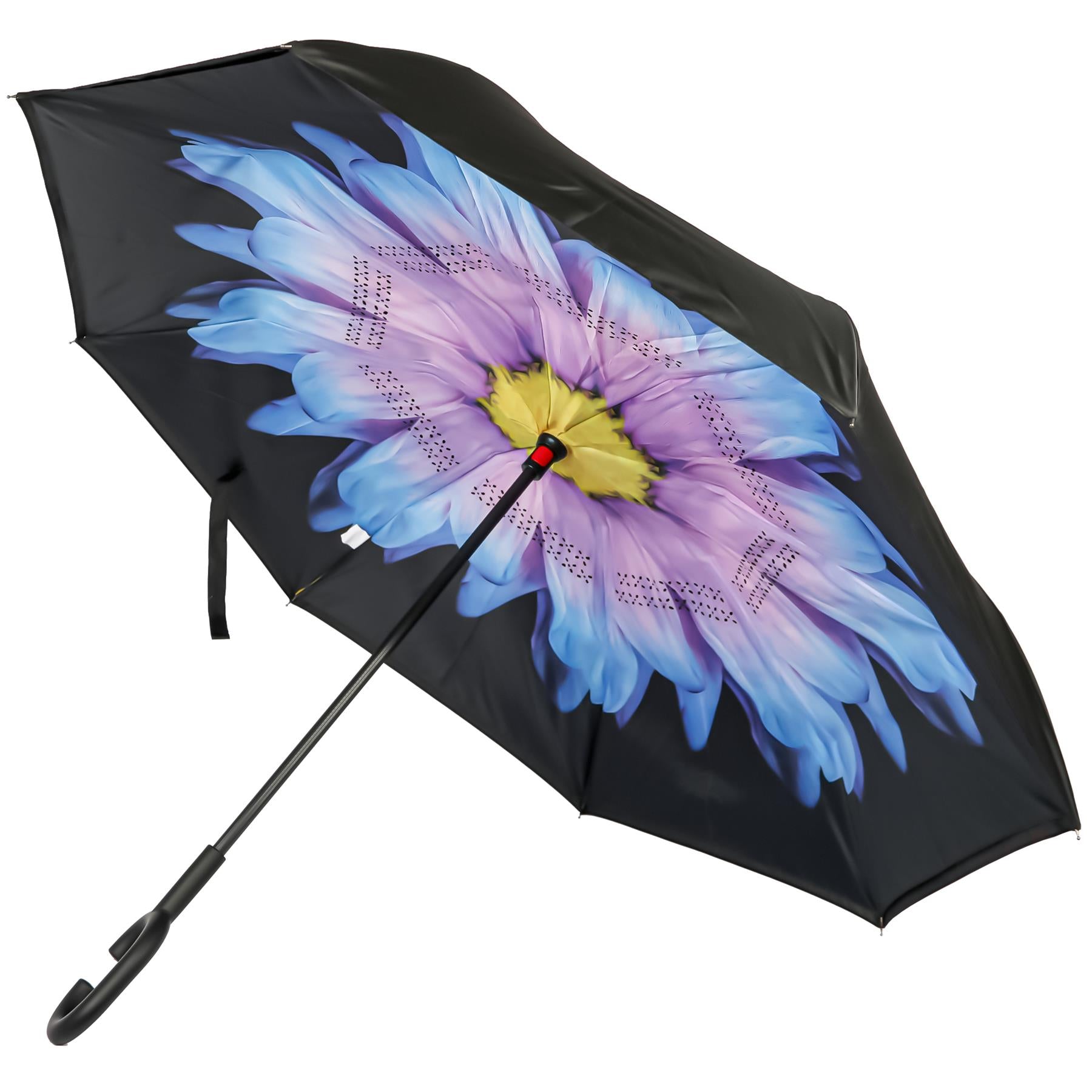 A2Z Women's Dual Layer Inverted Umbrella Reverse Open Folding Umbrella C Handle