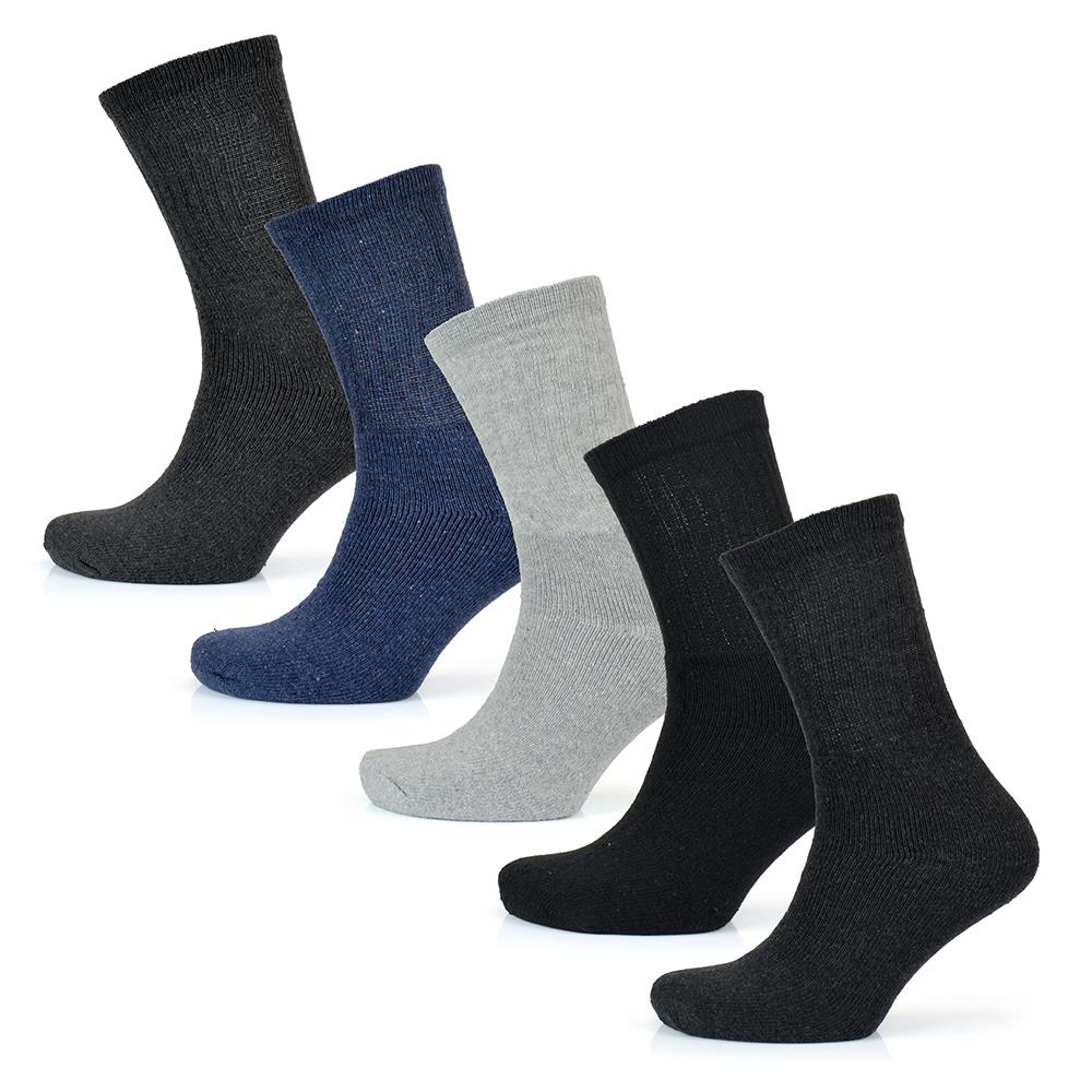 A2Z Mens Activewear Cotton Rich Sports Socks Cosy Lightweight Casual Soft Socks