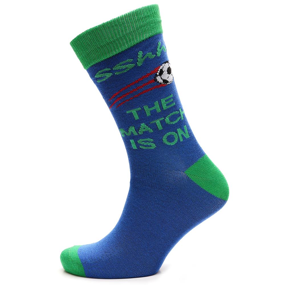 Mens 3 Pack Heel & Toe Design and Novelty Striped Spotty Football & Car Print