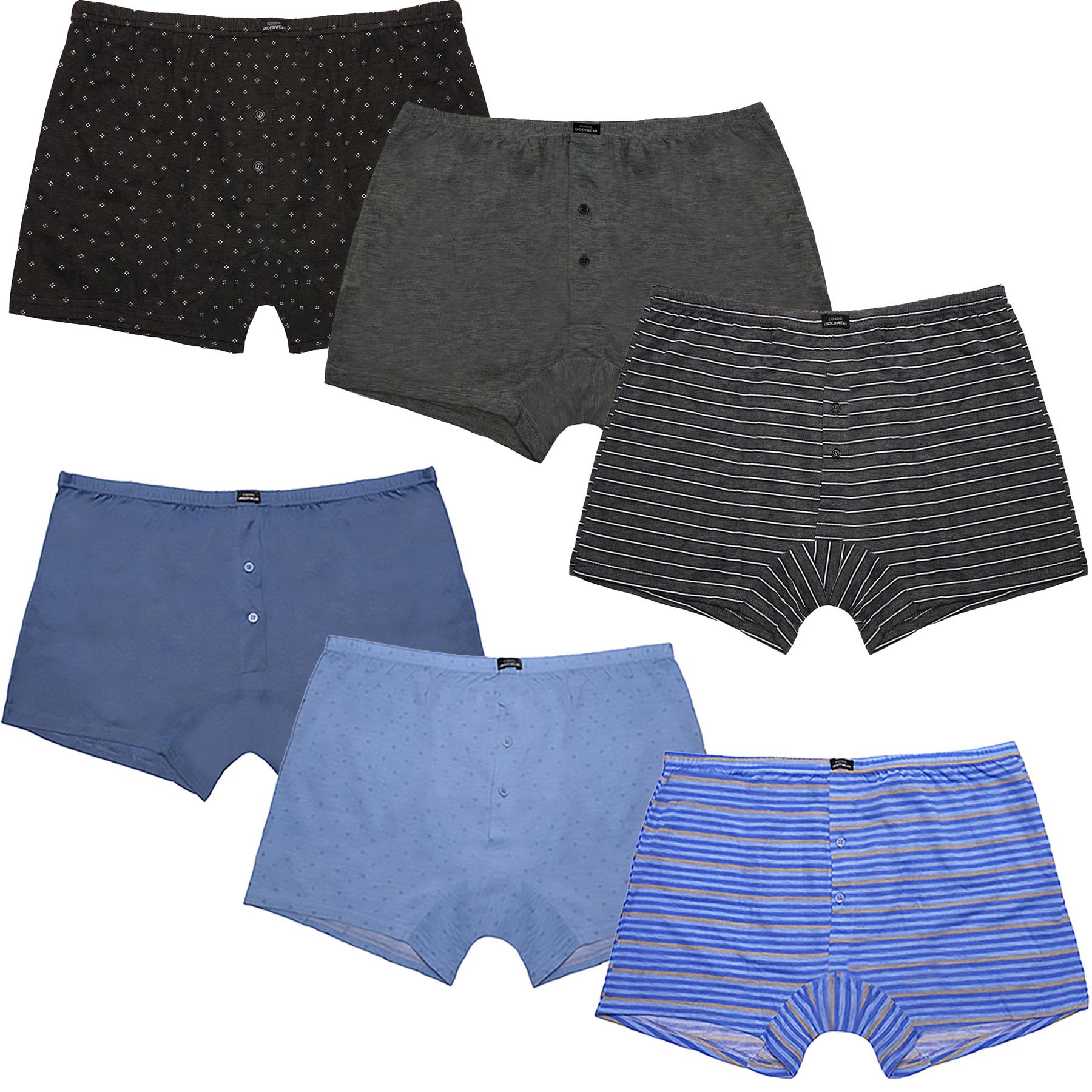 A2Z Mens Plain Trunks Underwear Pack Of 3 Comfortable Fit Lightweight Knickers