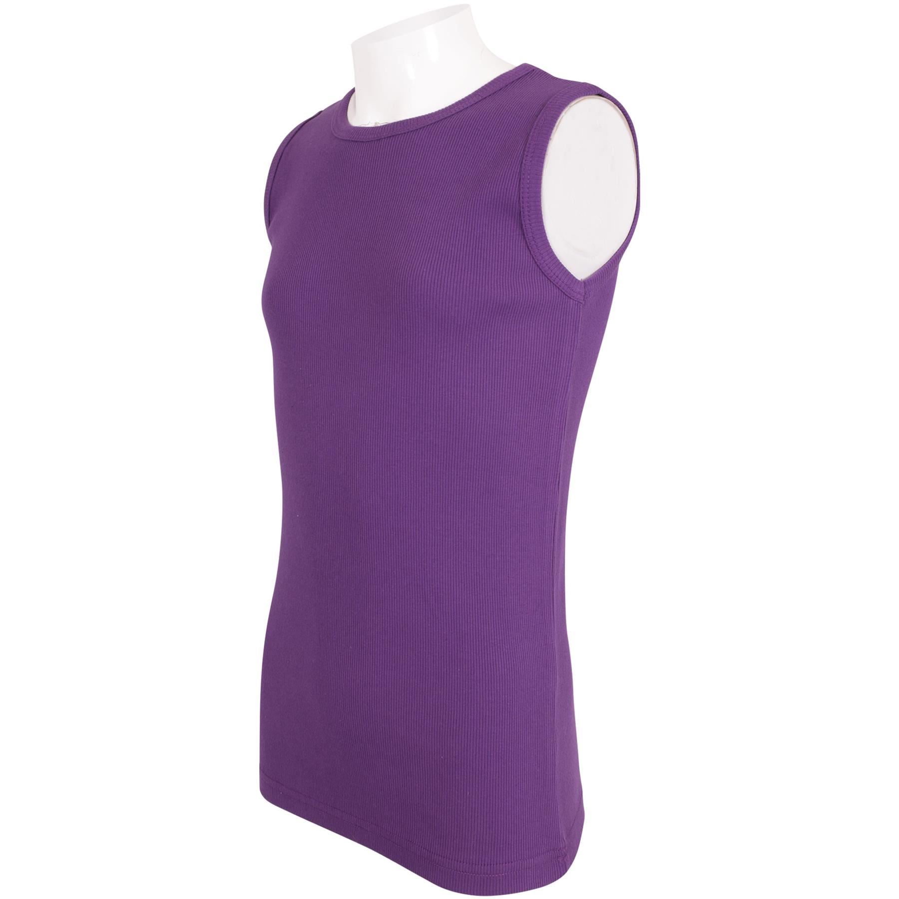 Kids Girls Ribbed Vest Top 100% Thick Cotton Fashion Tank Tops T Shirt 2-13 Year