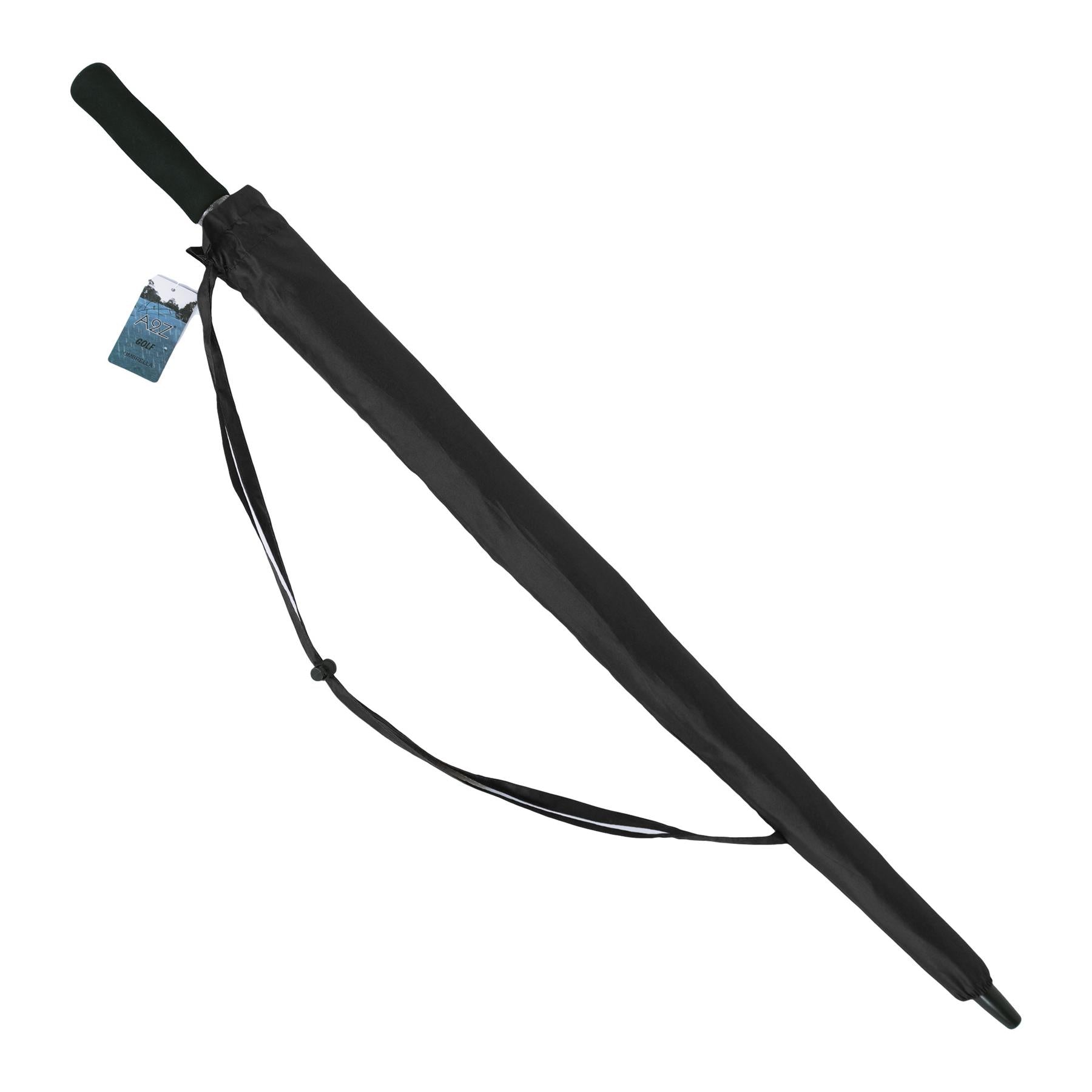 A2Z Golf Umbrella Auto Open Wind Rain Resitant 152cm Double Canopy Vented Brolly