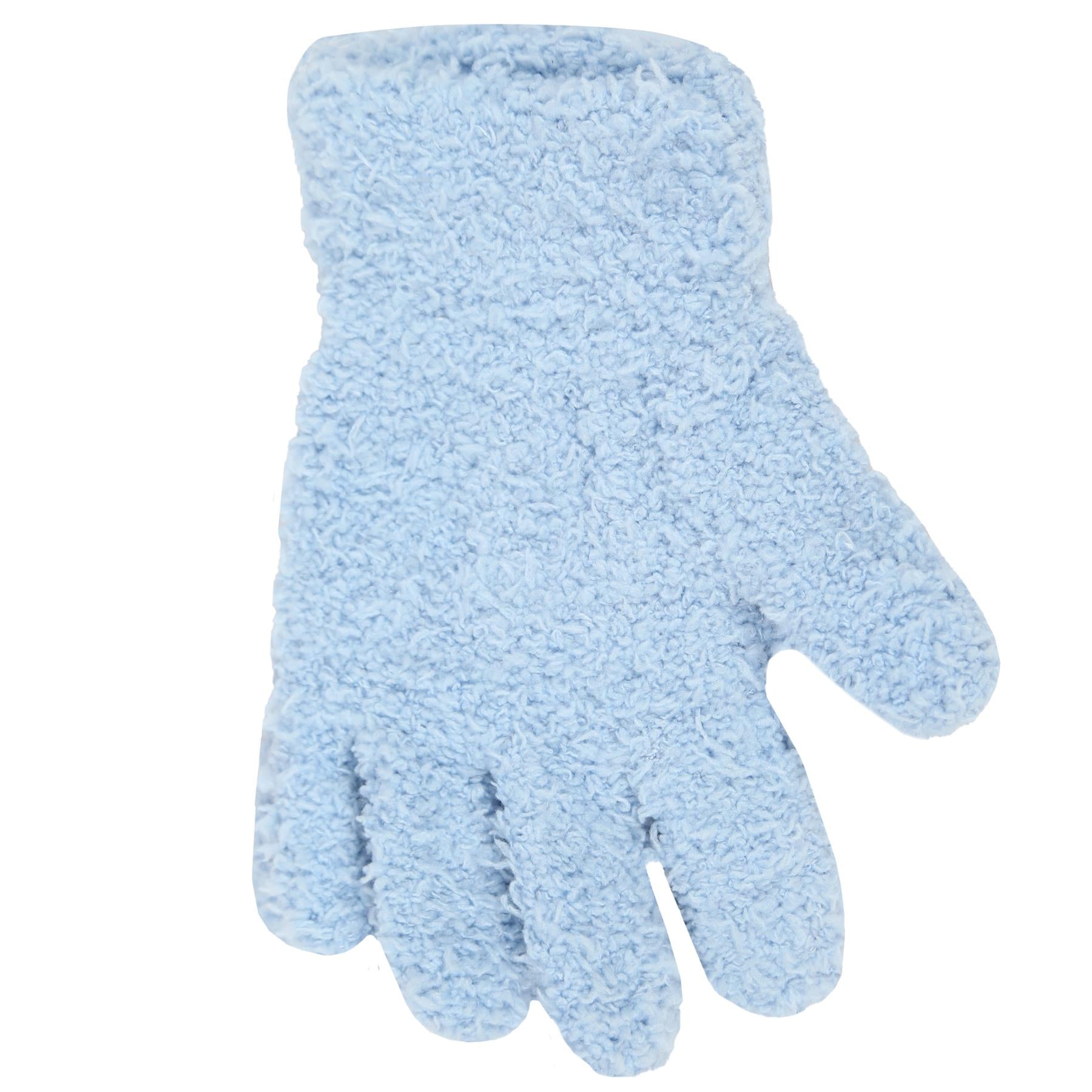 Kids Girls 4 Pack Thermal Snow Soft Magic Winter Gloves One Size Warm Mittens