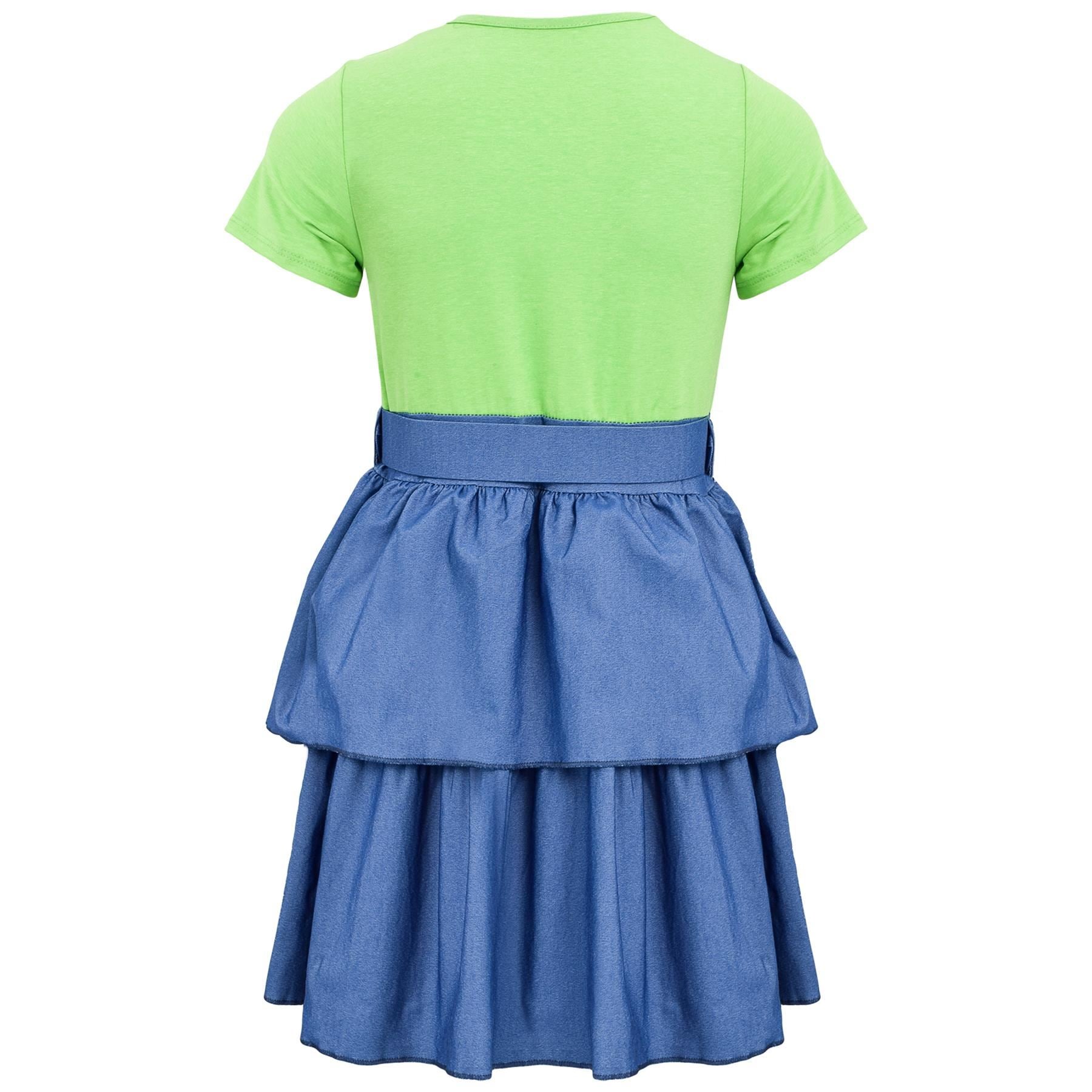 Kids Girls Summer Dress Casual Ruffle Party Dress