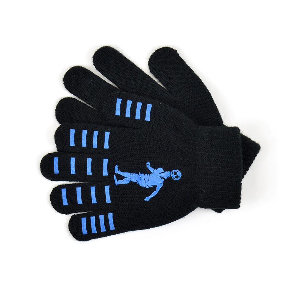 Boys 3 Pack Gloves Winter Warm Thermal Magic Mitten One Size Fit Stretchy Gloves